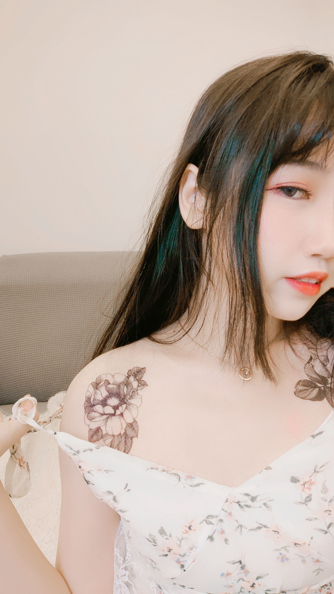 Cosplay] Coser phổ biến trên Weibo Bất Đái Mèo - Kiểu dịu dàng váy liền