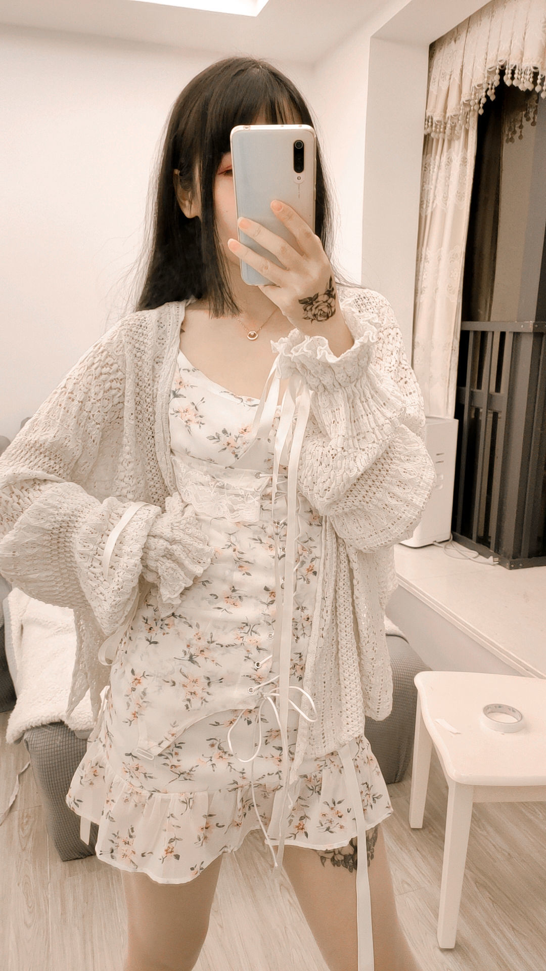Cosplay] Coser phổ biến trên Weibo Bất Đái Mèo - Kiểu dịu dàng váy liền