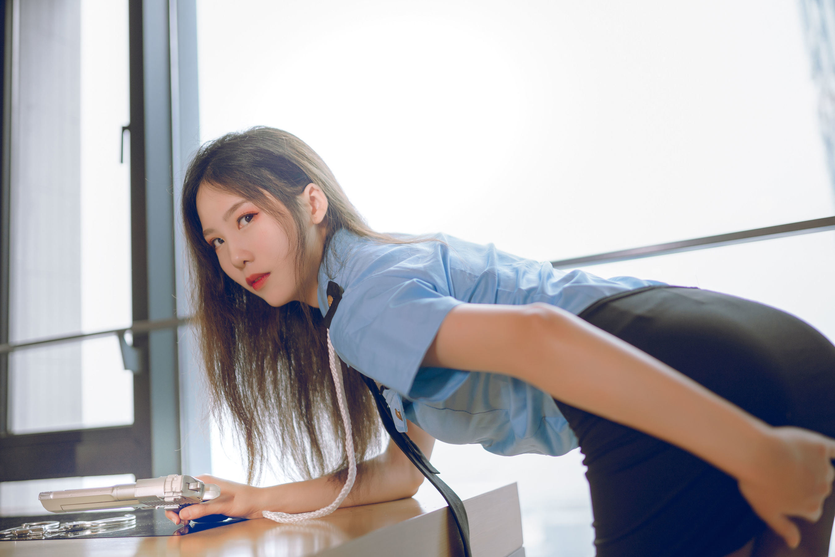 Cosplay] Đấu Nương - Lợi Thế Tập Ảnh - Nữ Cảnh Sát