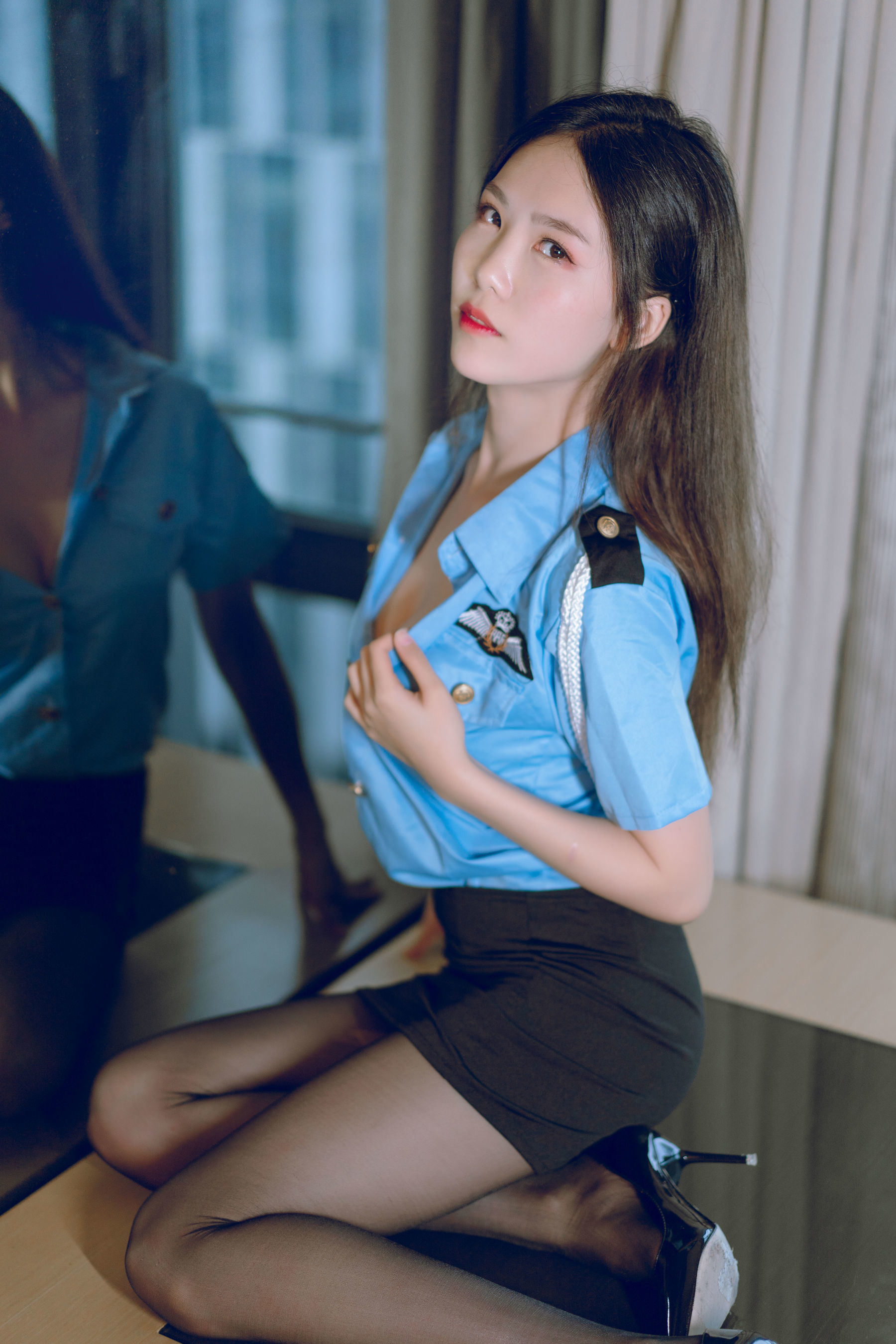 Cosplay] Đấu Nương - Lợi Thế Tập Ảnh - Nữ Cảnh Sát