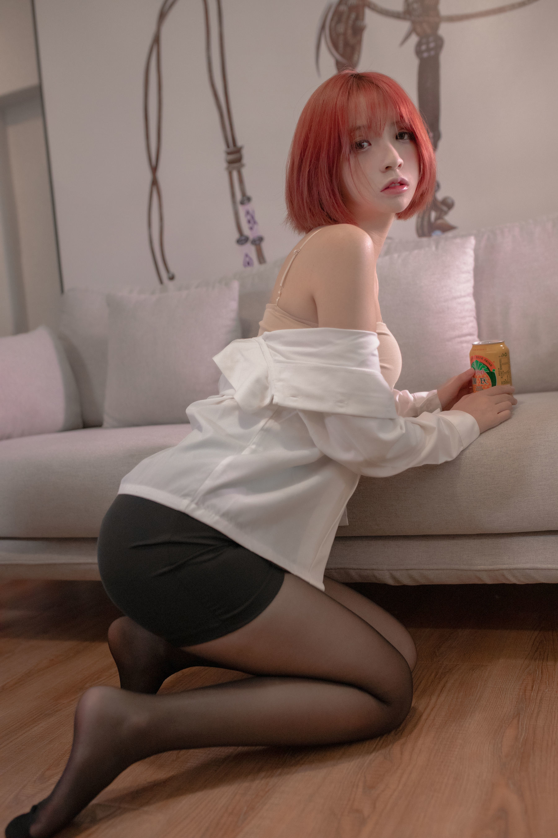 Cosplay] 瘋猫ss - OL真愛之黑絲OL