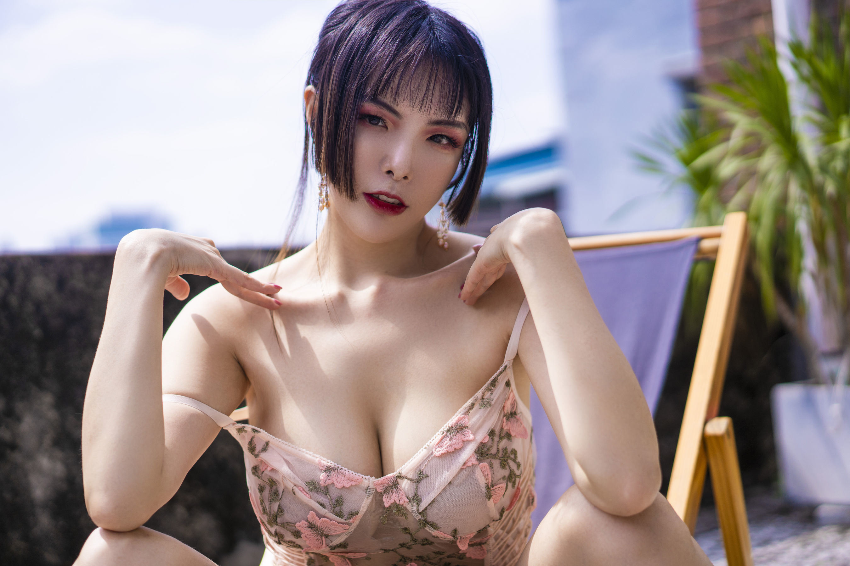 科斯普雷] 秋和柯基(夏小秋秋秋) - 天臺
