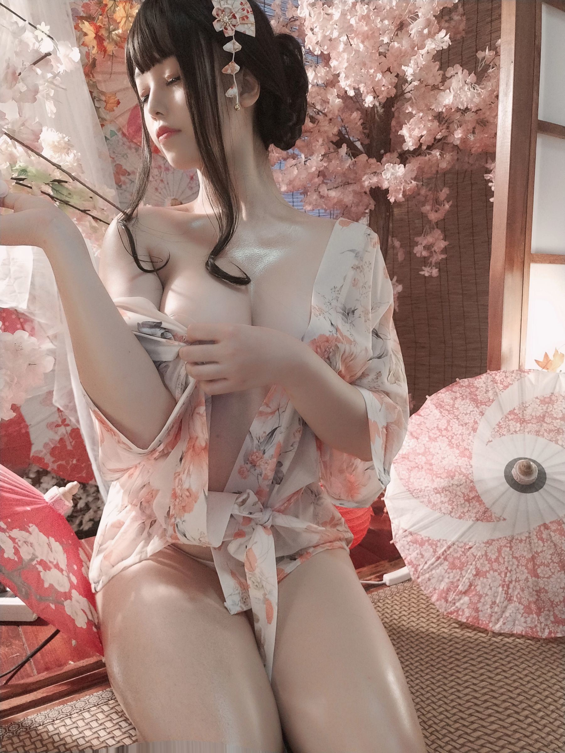 Cosplay] 萌系小姐姐蜜汁貓裘 - 浴娘