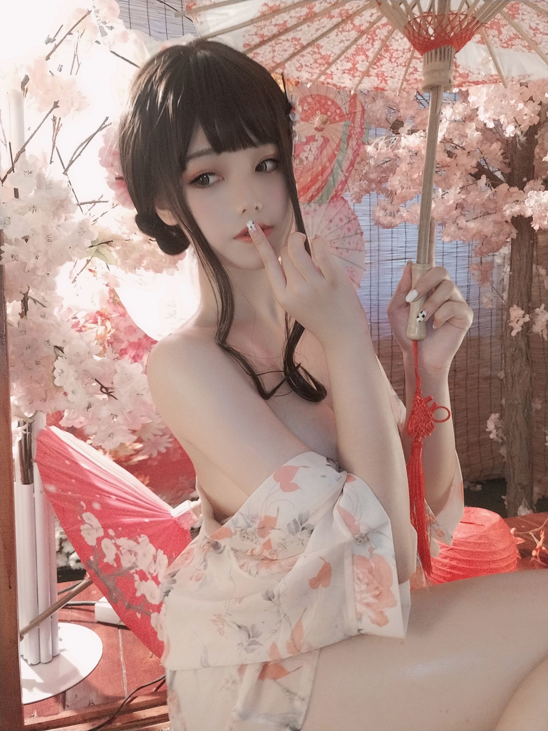 Cosplay] 萌系小姐姐蜜汁貓裘 - 浴娘