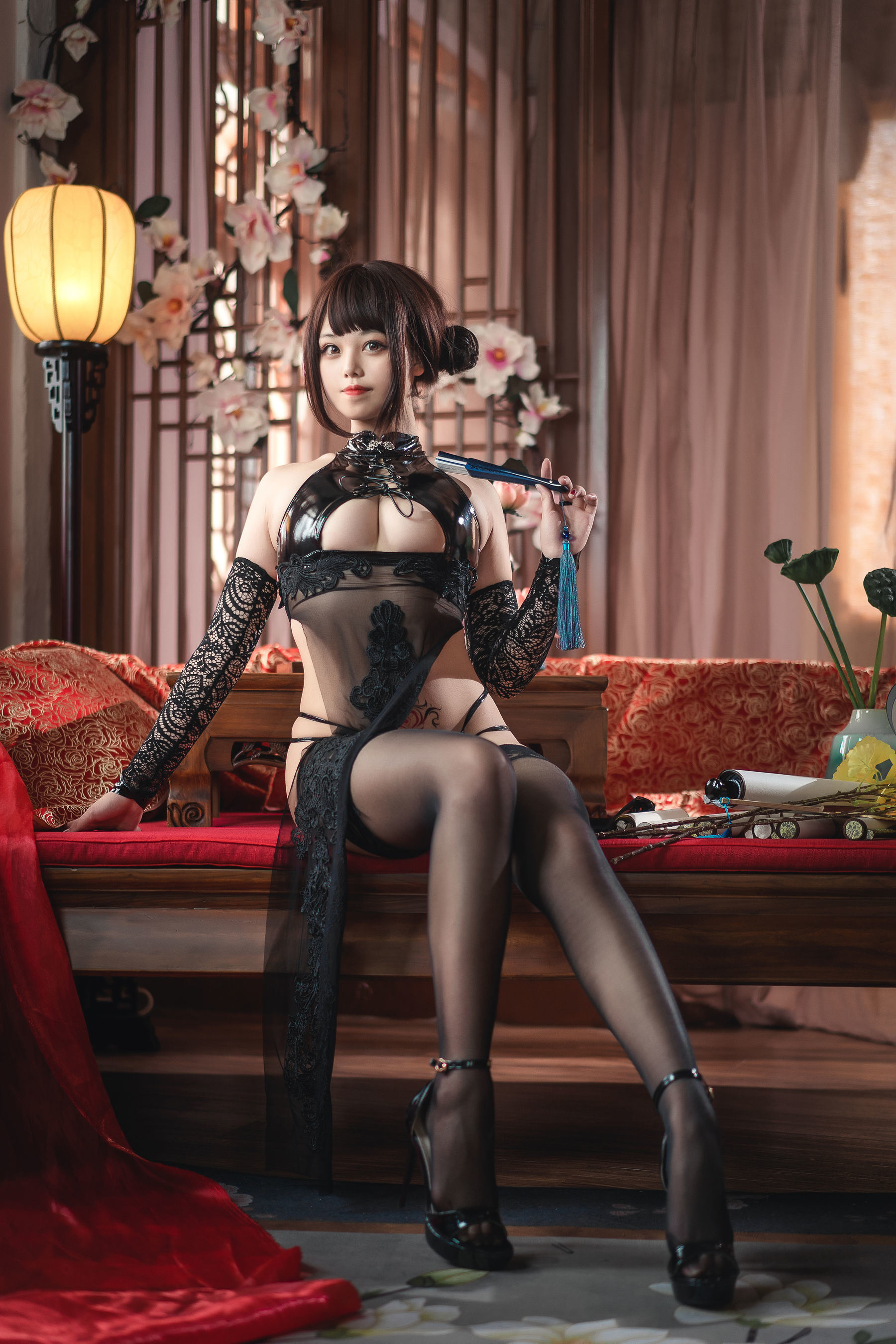 Cosplay] 萌系小姐姐蜜汁猫裘 - 絕代風華 旗袍