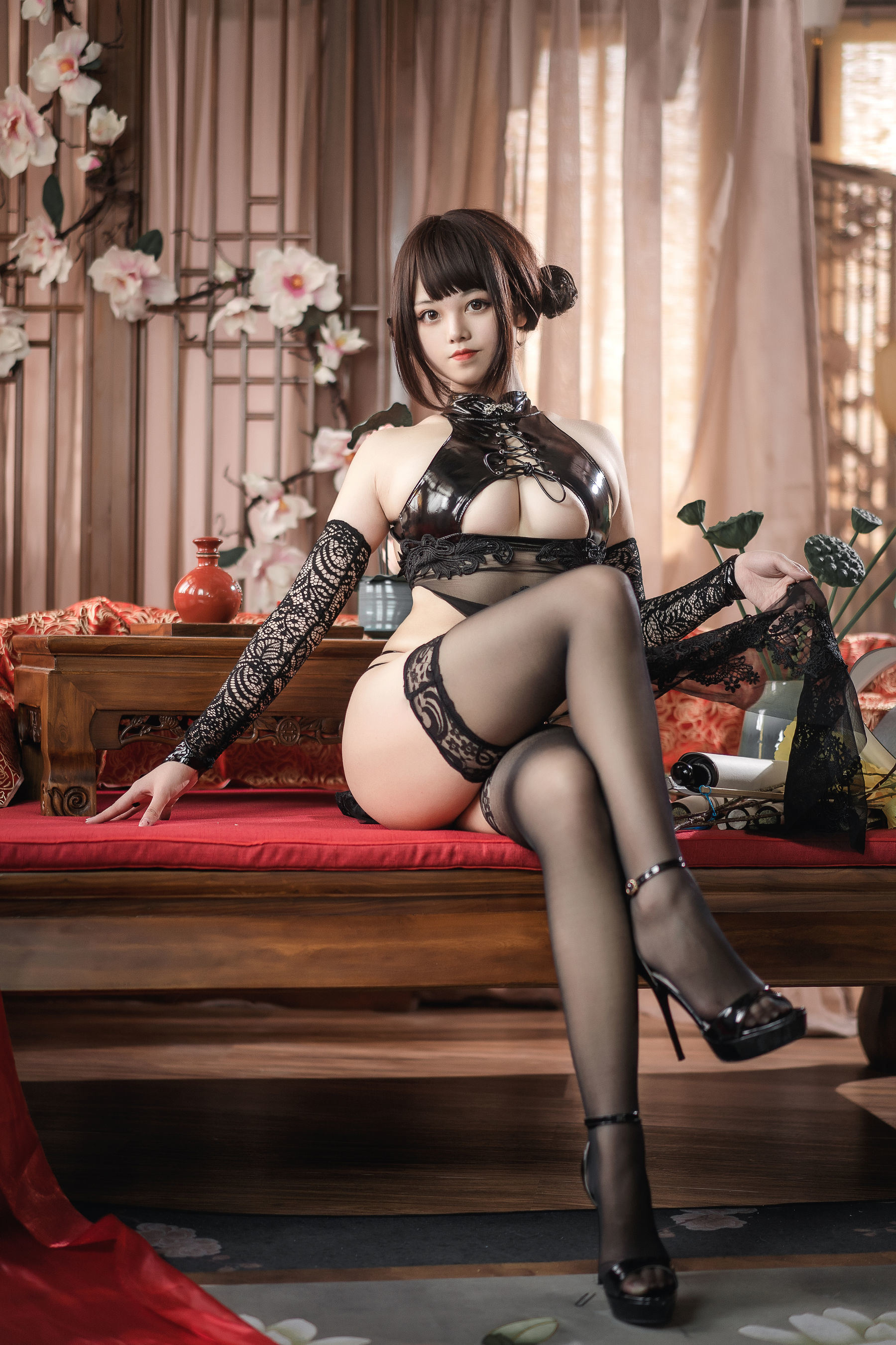 Cosplay] 萌系小姐姐蜜汁猫裘 - 絕代風華 旗袍