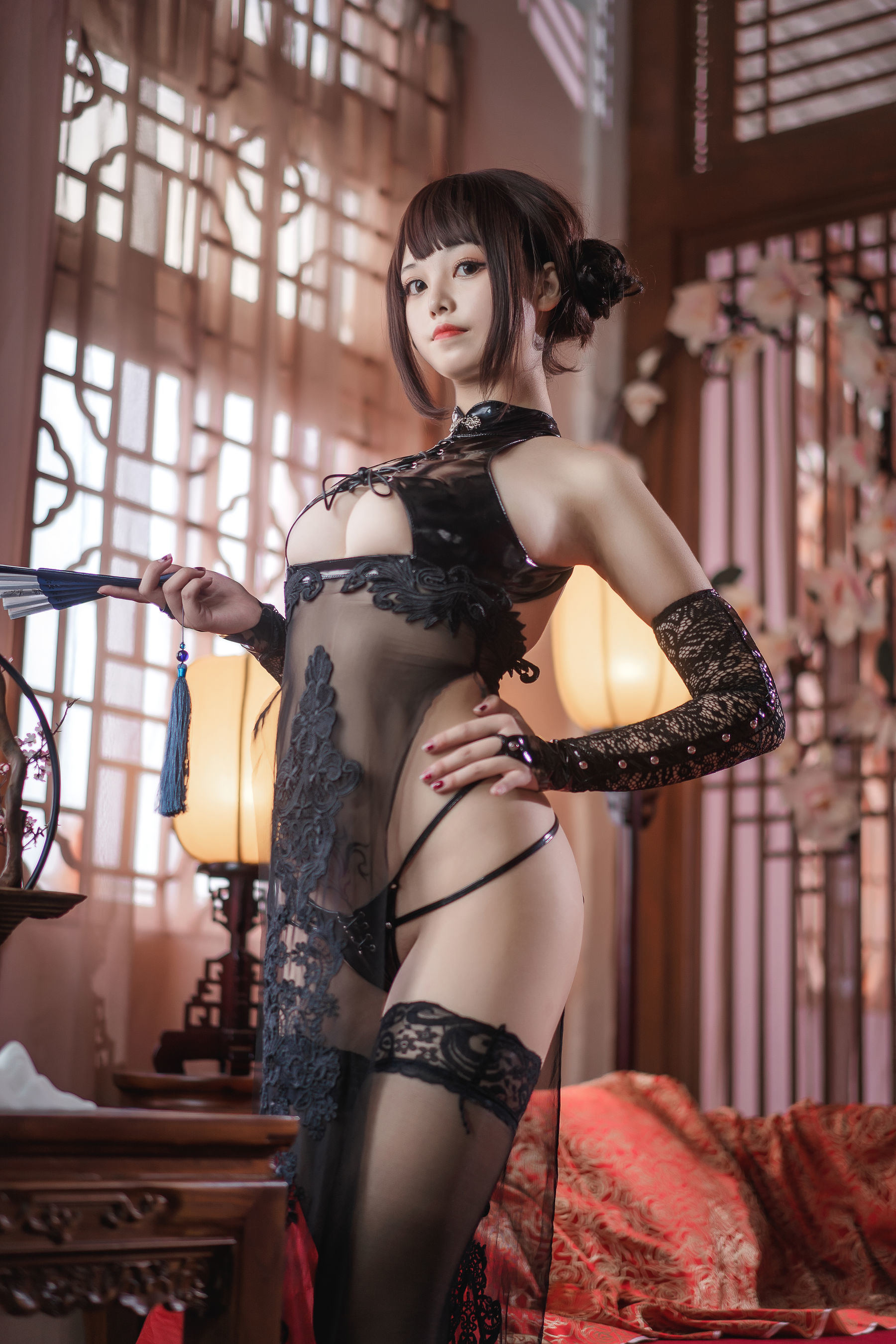 コスプレ] 萌え系お姉さん ハニー汁猫キョウ - 絶代の風華 旗袍