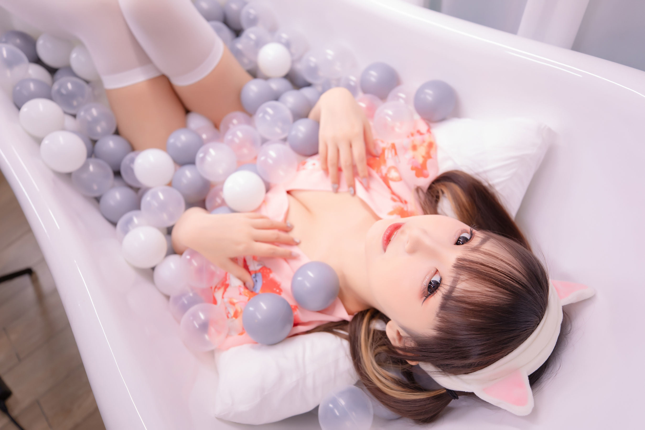 コスプレ] ロリ神楽板 真冬のガールズパフェ - アイスクリーム少女