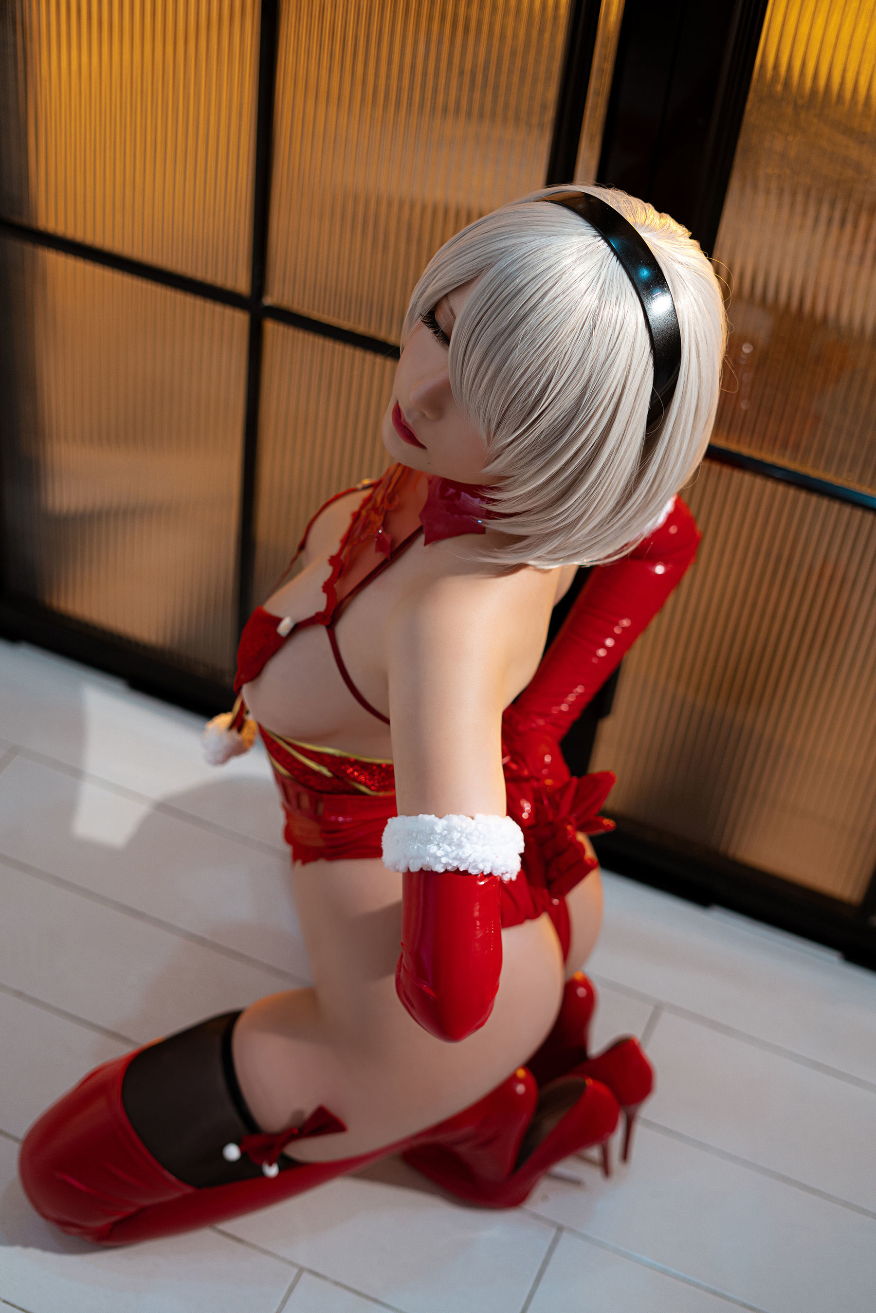 คอสเพลย์] Coserเซี่ยวเจี๋ยซิงจือฉือฉือ - คริสต์มาส2B