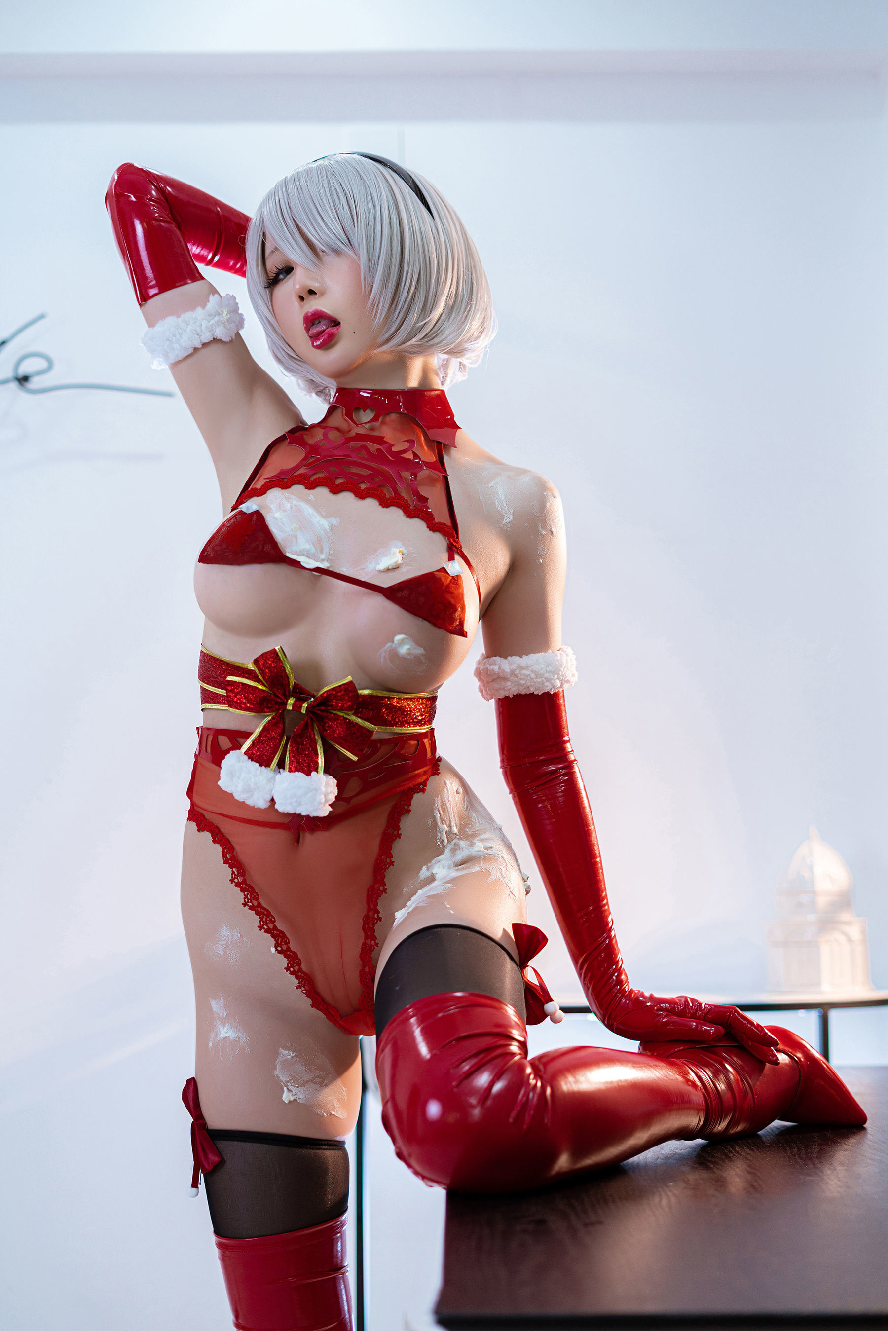 Cosplay] Coser tiểu thư Tinh Chi Trì Trì - Giáng sinh 2B