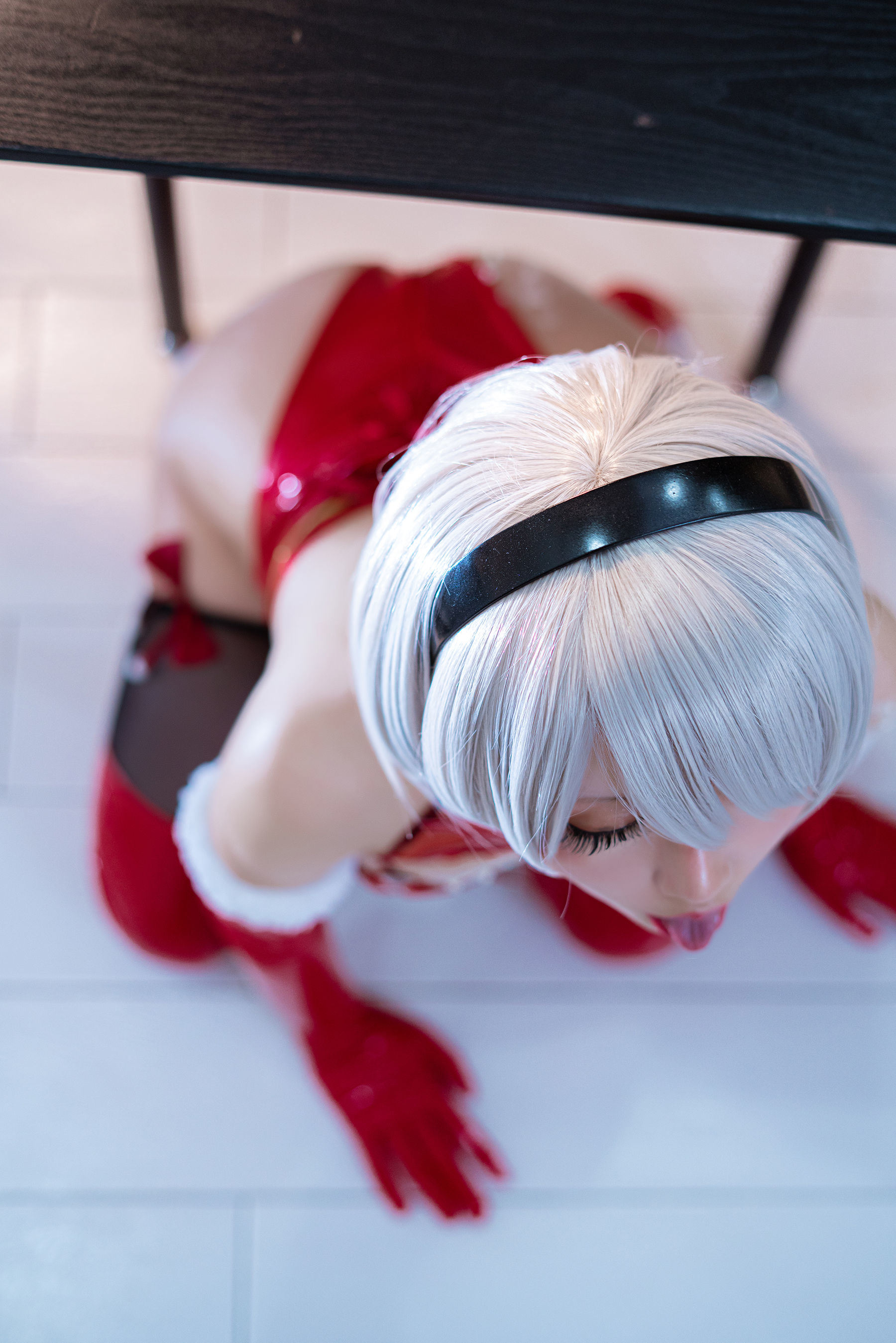 Cosplay] Coser tiểu thư Tinh Chi Trì Trì - Giáng sinh 2B