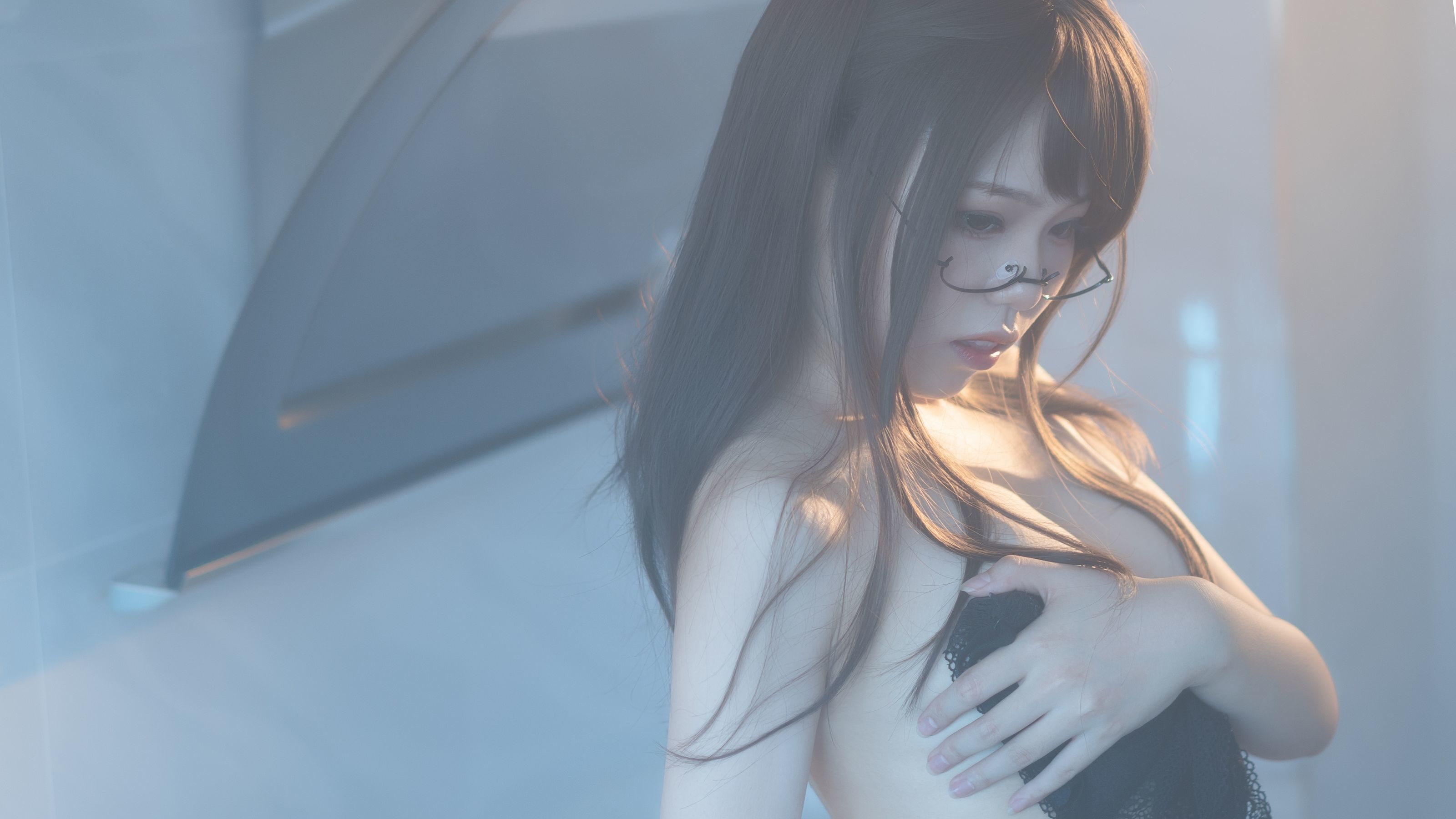 Cosplay] 七月喵子 - 眼鏡娘1號