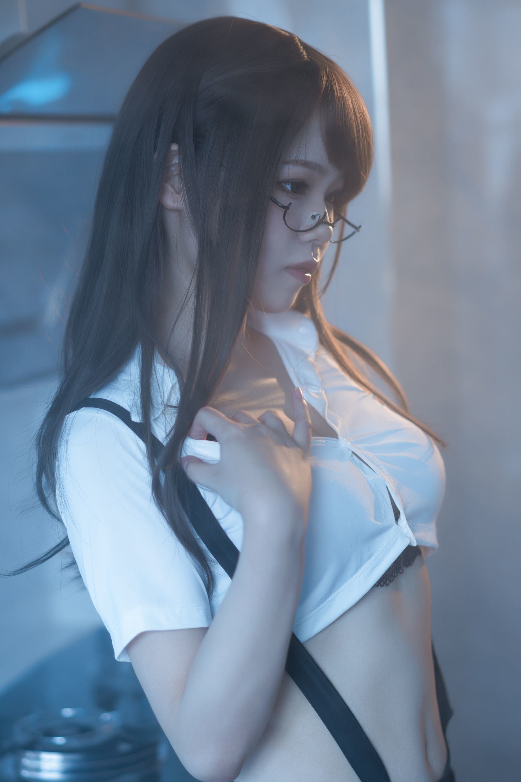 Cosplay] 七月喵子 - 眼鏡娘1號