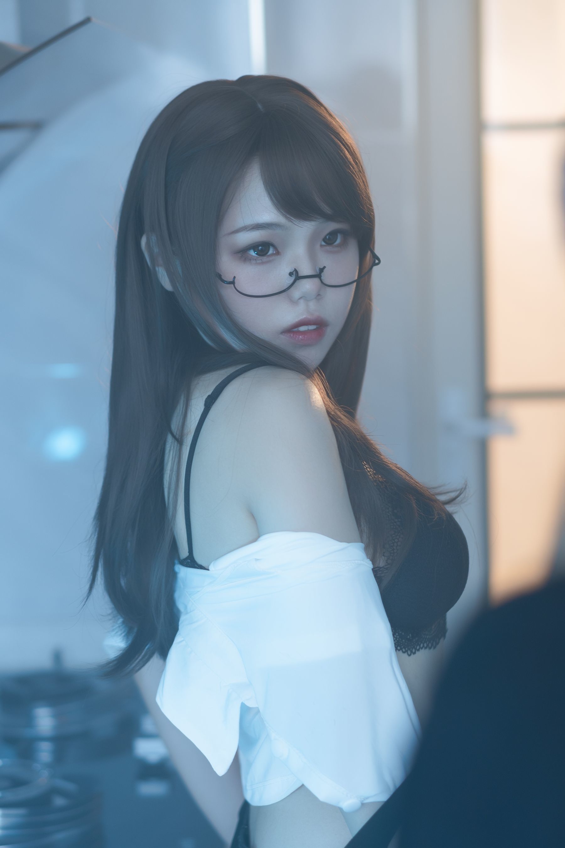 Cosplay] Thất Nguyệt Miêu Tử - Kính Mắt Nương Số 1