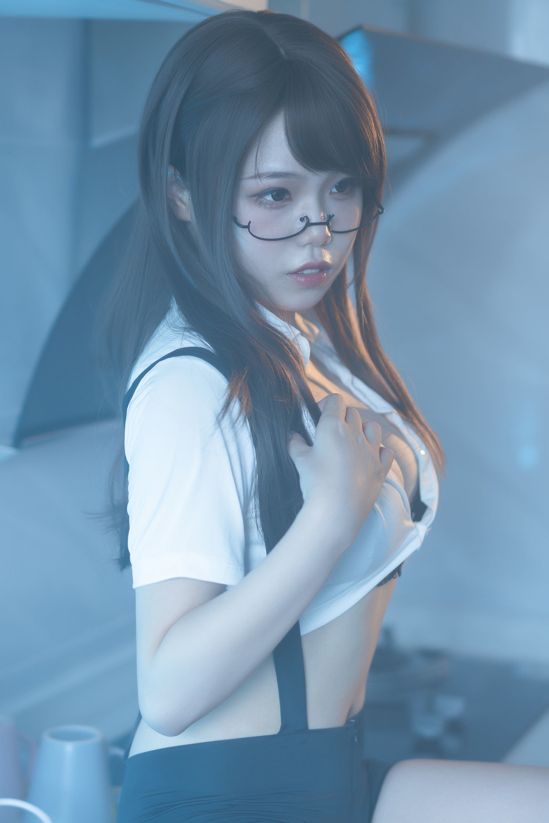 Cosplay] Thất Nguyệt Miêu Tử - Kính Mắt Nương Số 1