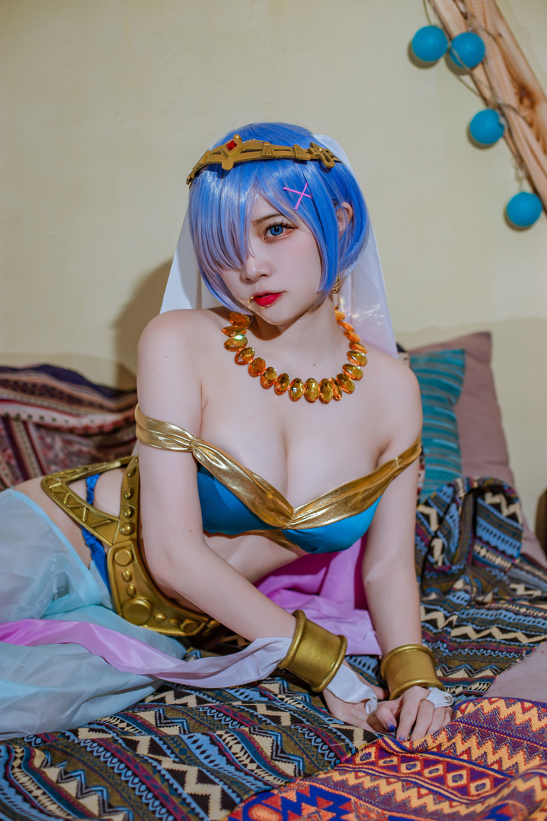 Cosplay] 人氣 Coser 二佐尼莎 - 蕾姆舞娘