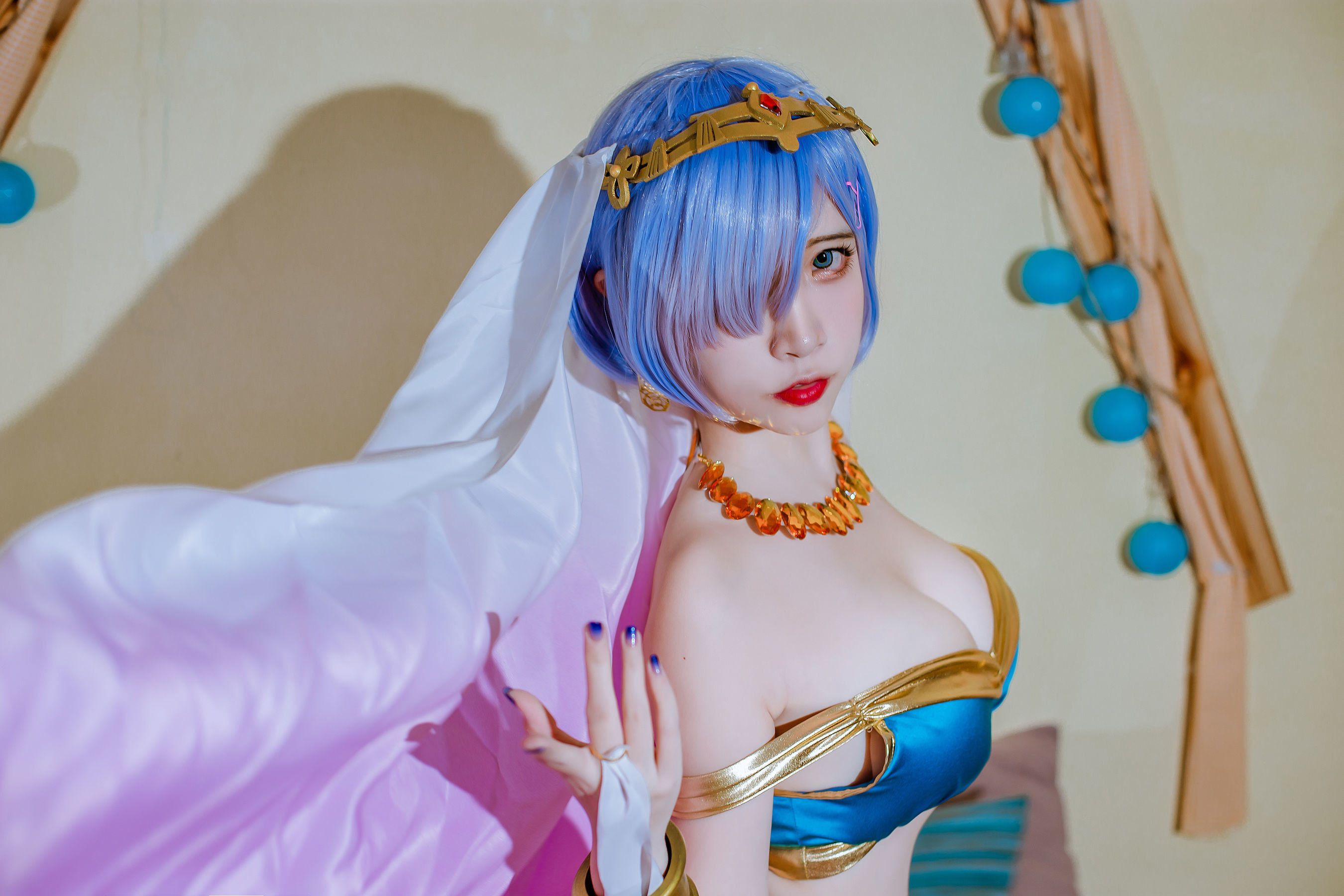 Cosplay] 人氣 Coser 二佐尼莎 - 蕾姆舞娘