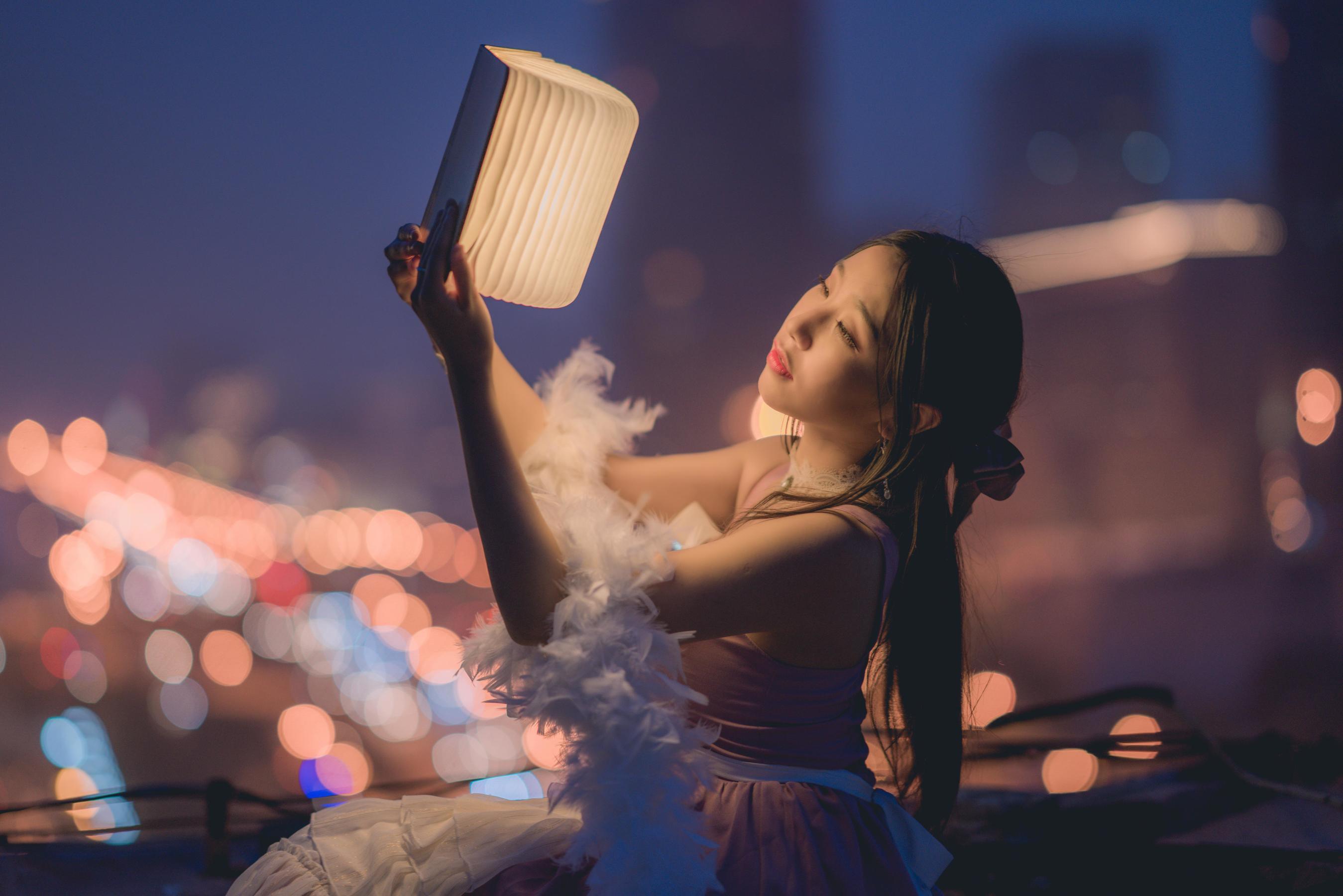 Cosplay] Anime Blogger Mu Ling Mu0 - Reading