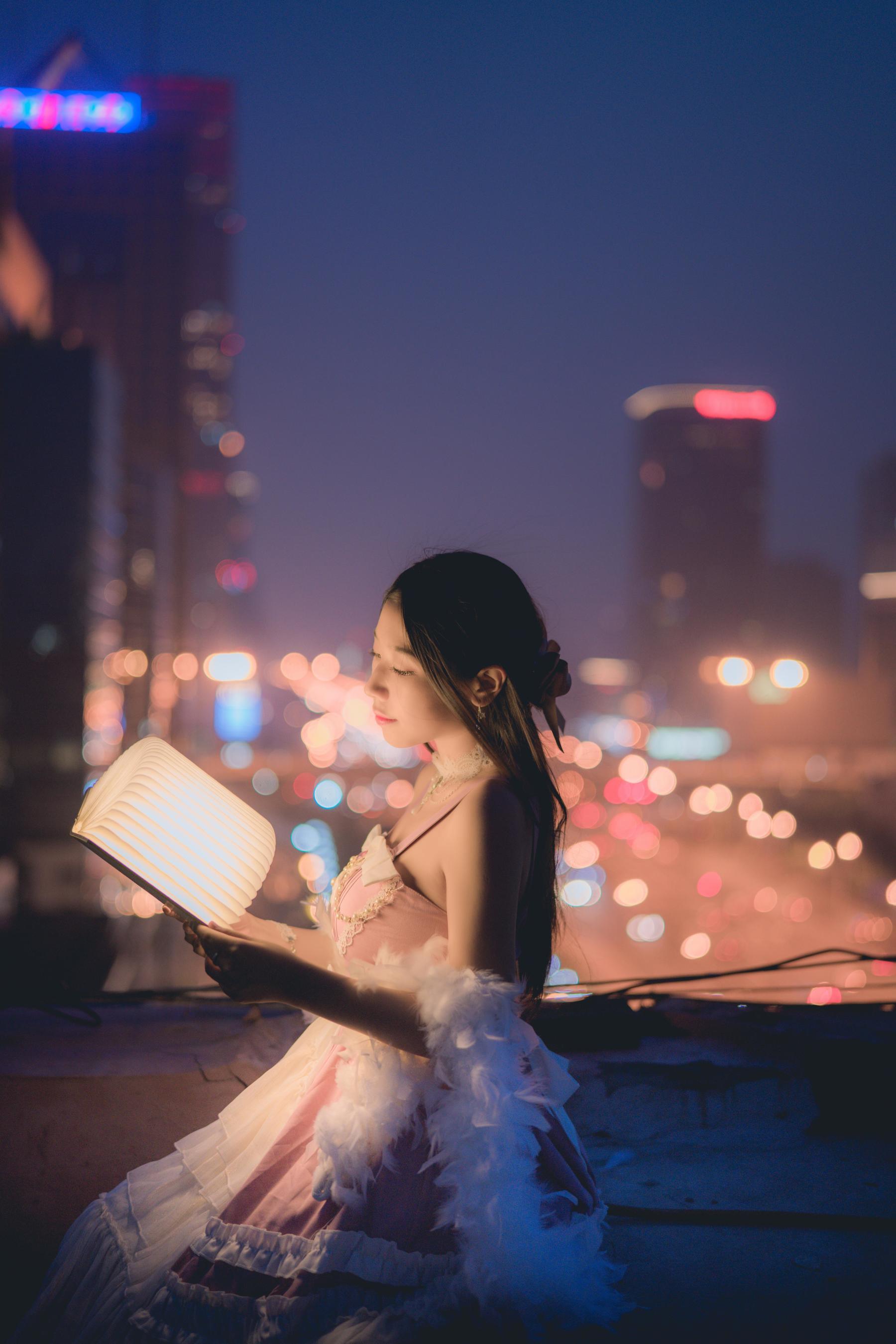 Cosplay] Anime Blogger Mu Ling Mu0 - Reading