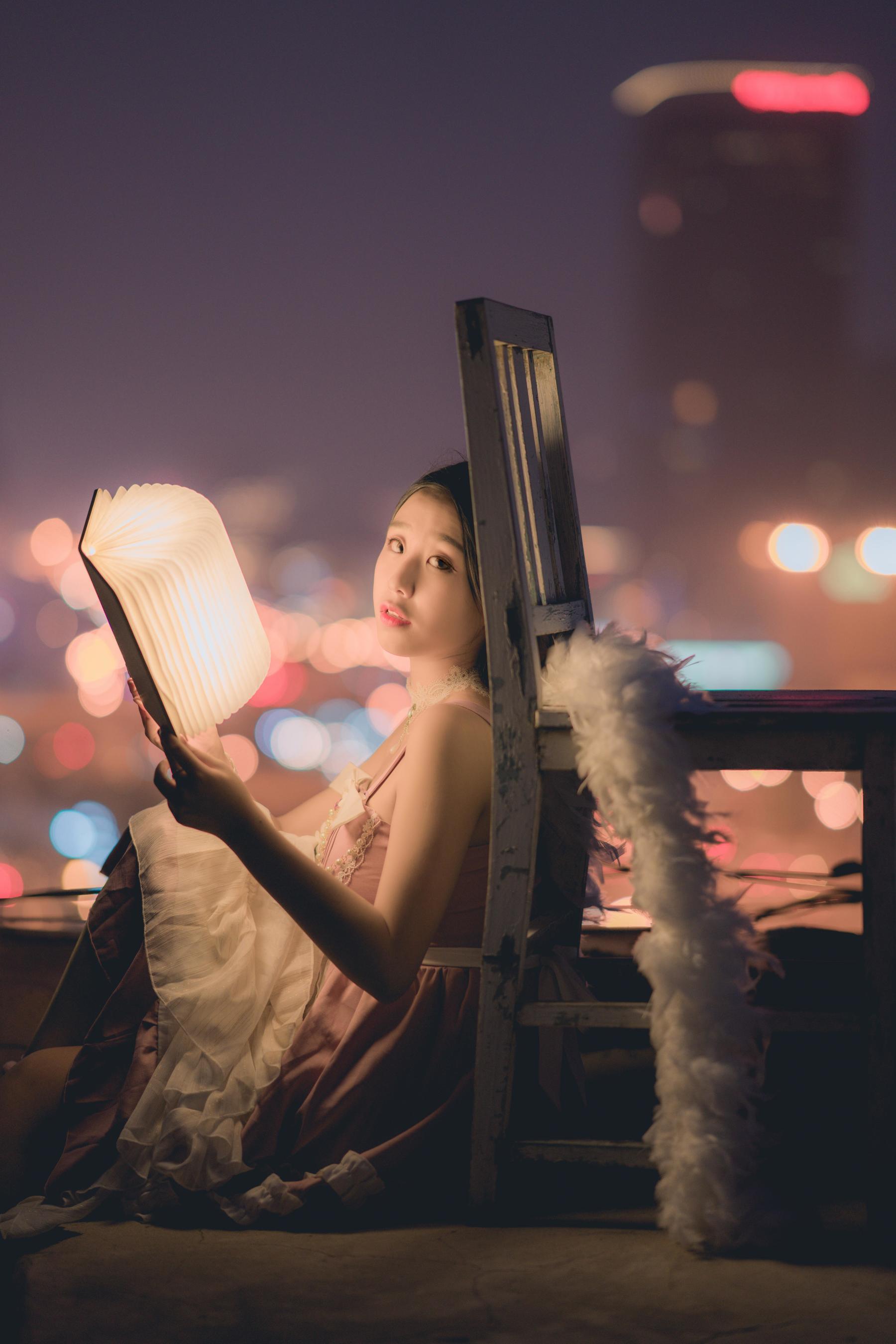 Cosplay] Anime Blogger Mu Ling Mu0 - Reading