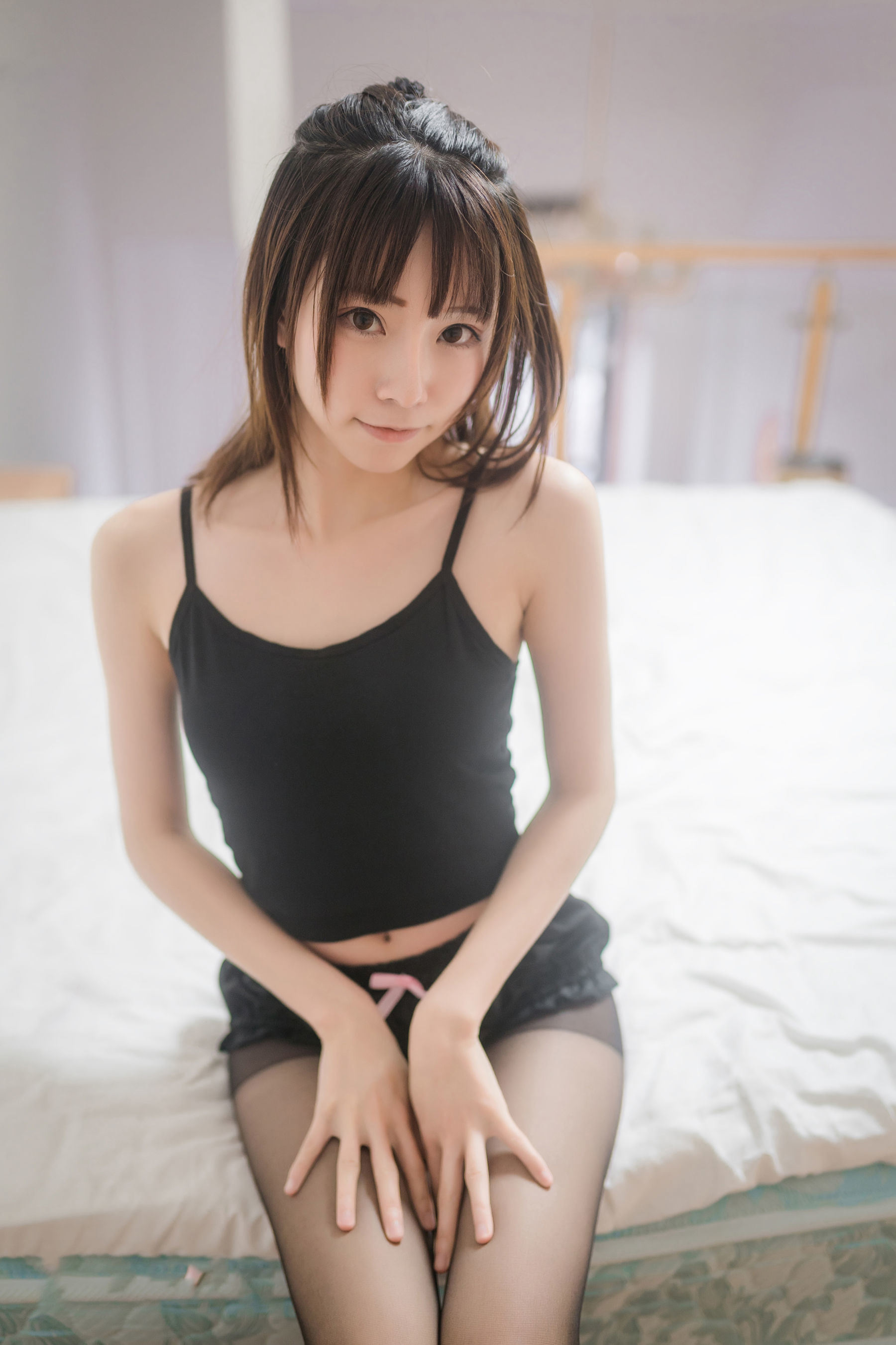 コスプレ] アニメブロガー キタロ_キタロウ - 黒ストッキングセット