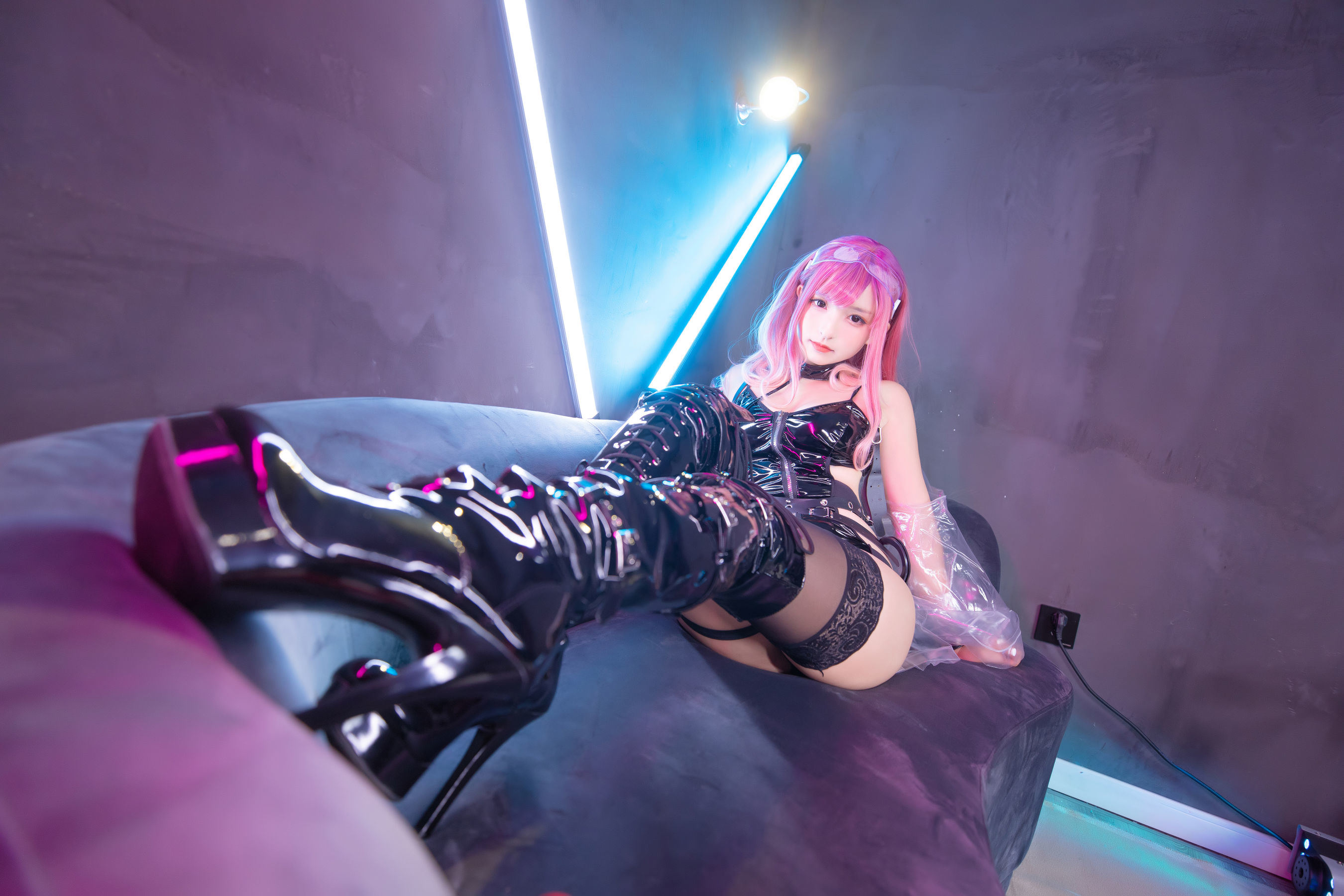 Cosplay] 蘿莉神樂板真冬之女孩龐克2020