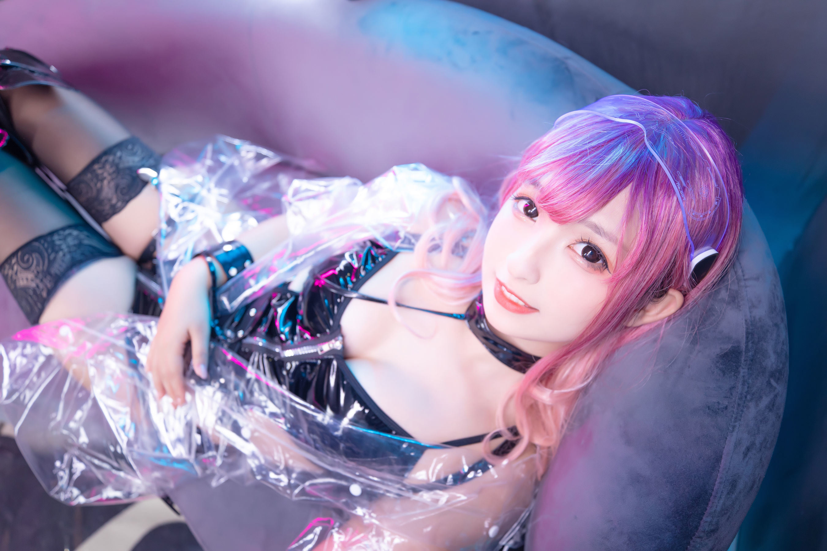 Cosplay] 蘿莉神樂板真冬之女孩龐克2020