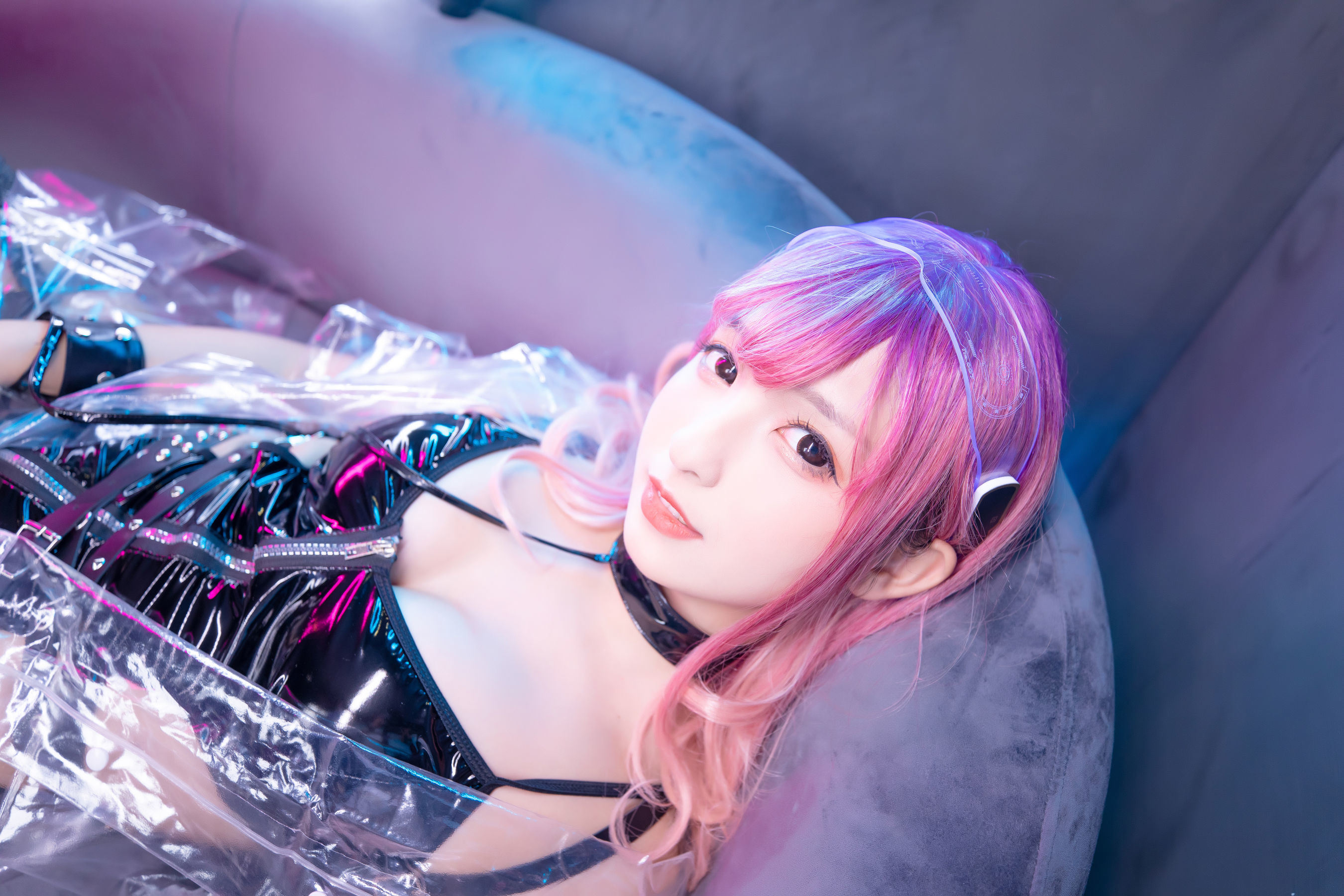 Cosplay] 蘿莉神樂板真冬之女孩龐克2020