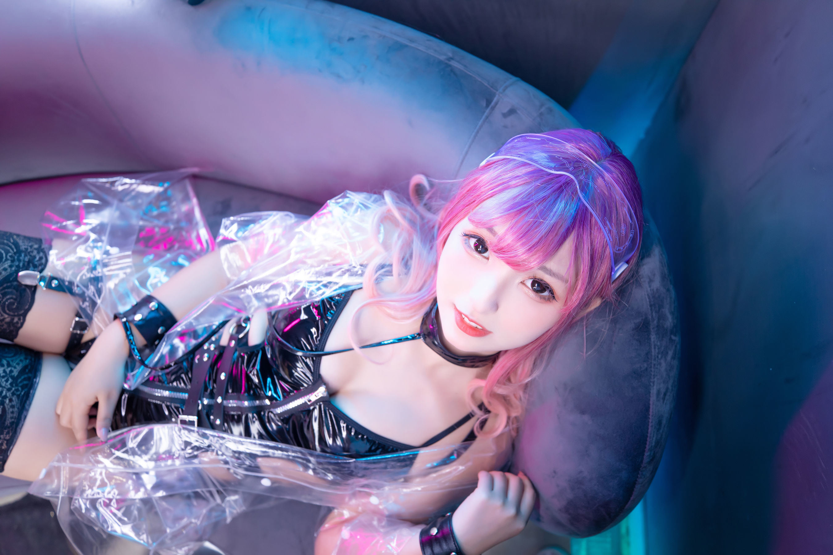 Cosplay] 蘿莉神樂板真冬之女孩龐克2020