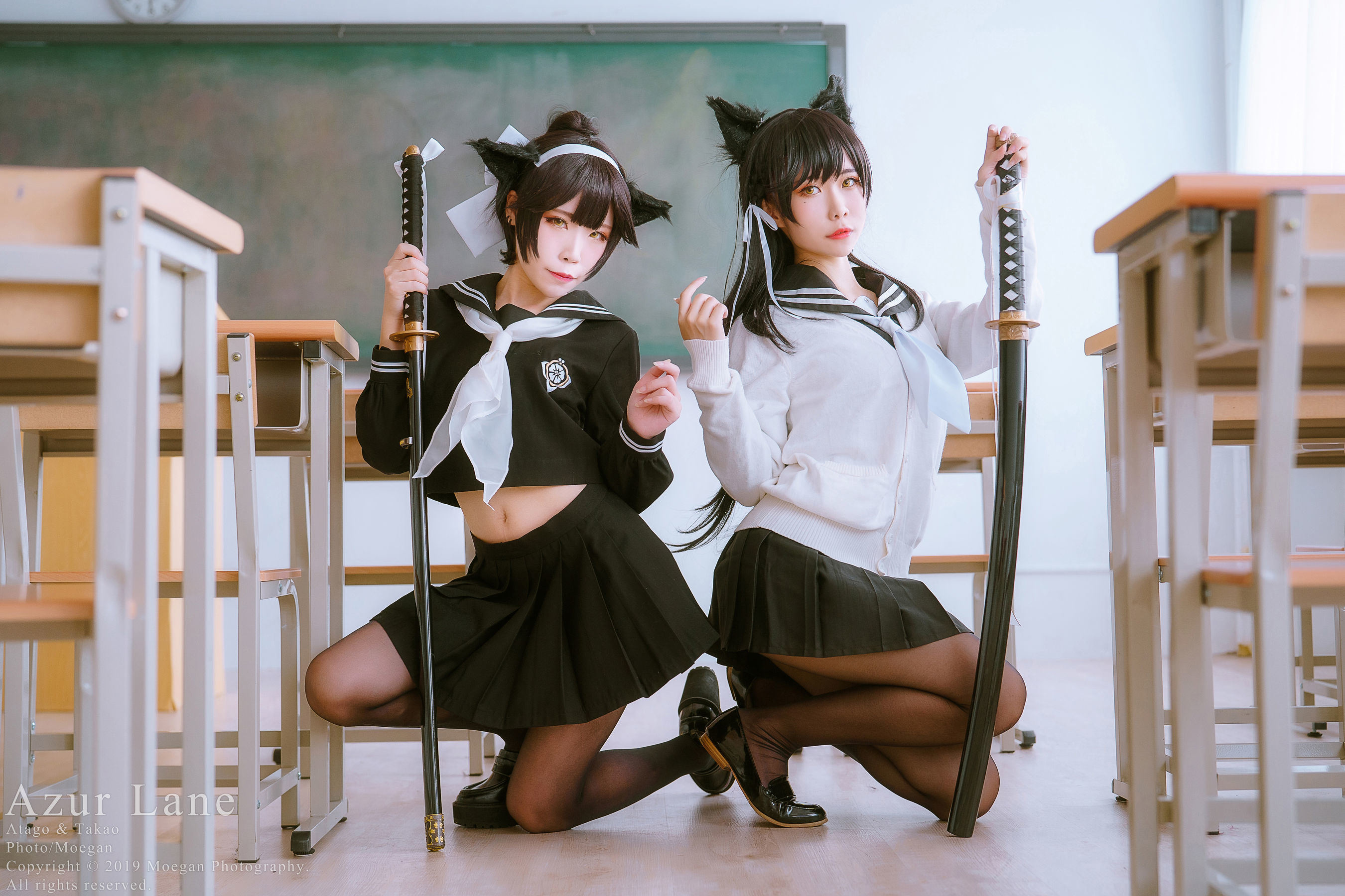 コスプレ] ズイキュウヨミヤ&ナツナツなっちゃん - 愛宕高雄