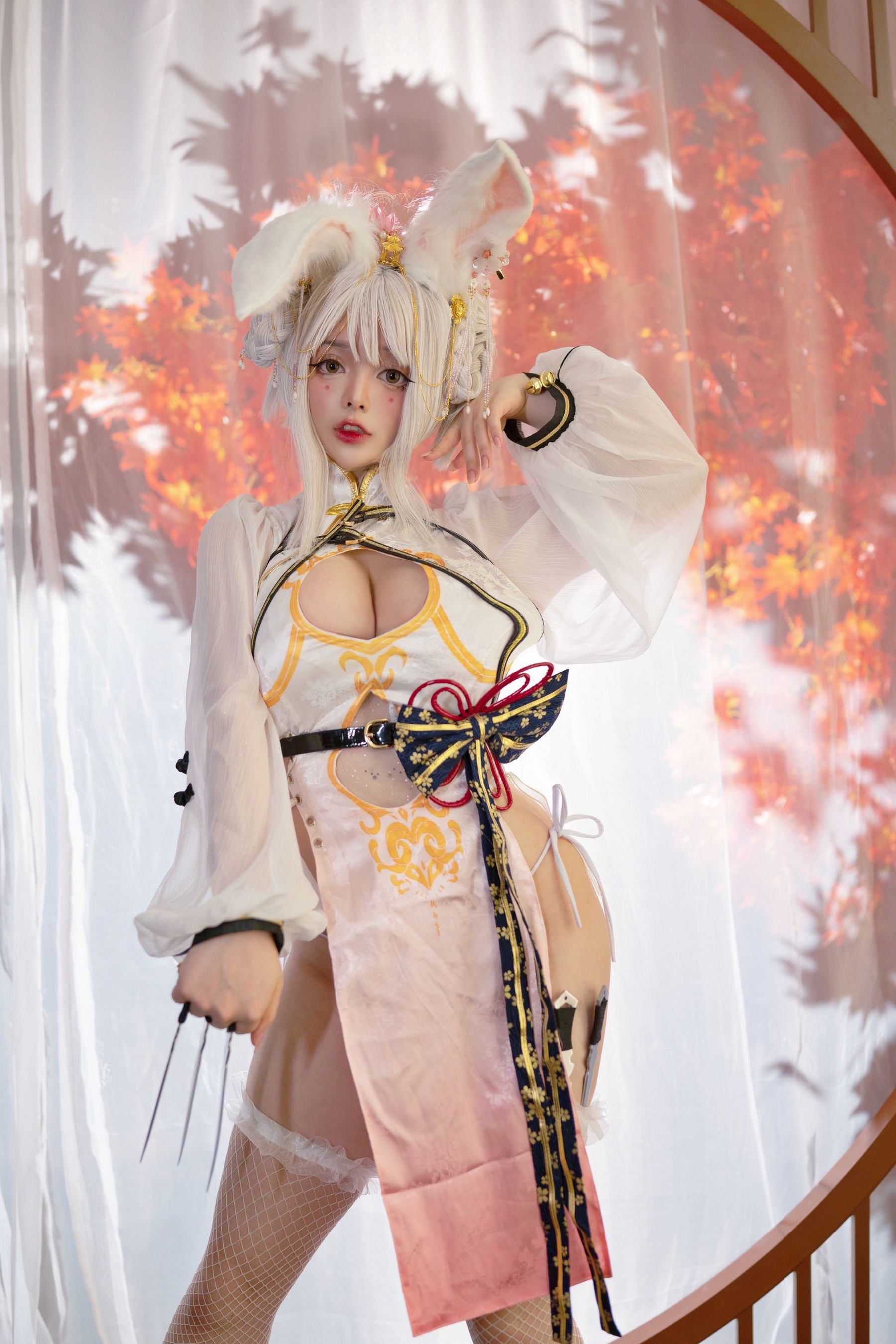 Cosplay] Ninja A Zai Zai - Thịt thịt Đại Bạch Thỏ