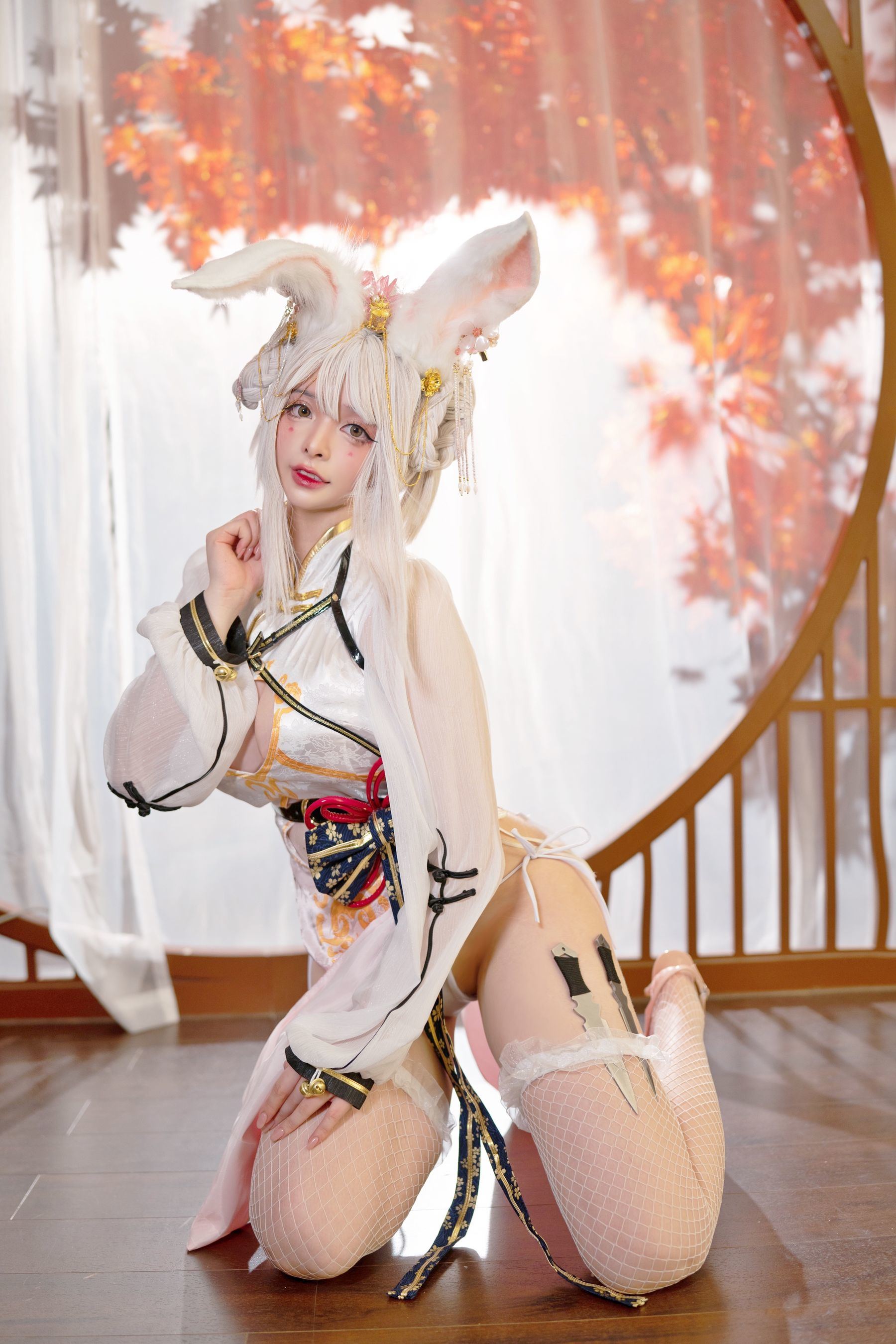 Cosplay] Ninja A Zai Zai - Thịt thịt Đại Bạch Thỏ