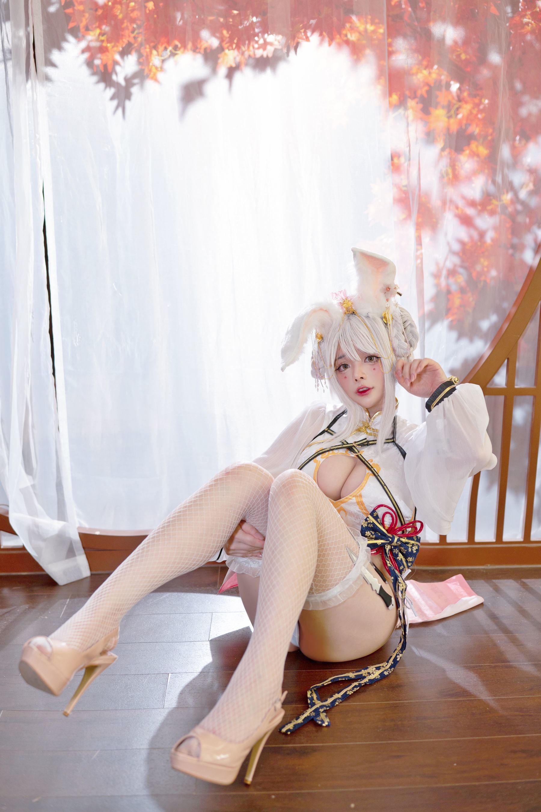 Cosplay] Ninja A Zai Zai - Thịt thịt Đại Bạch Thỏ