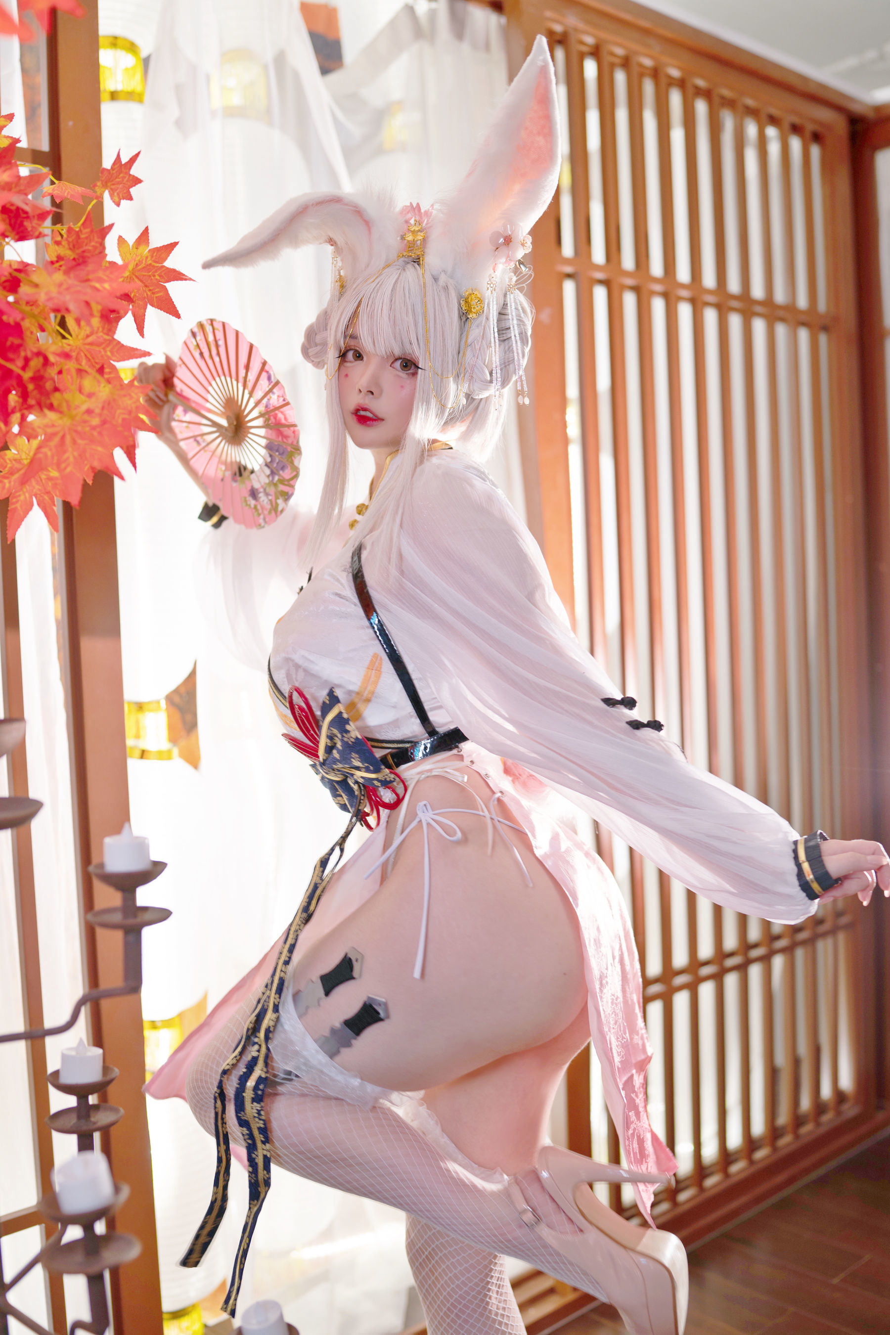 Cosplay] Ninja A Zai Zai - Thịt thịt Đại Bạch Thỏ