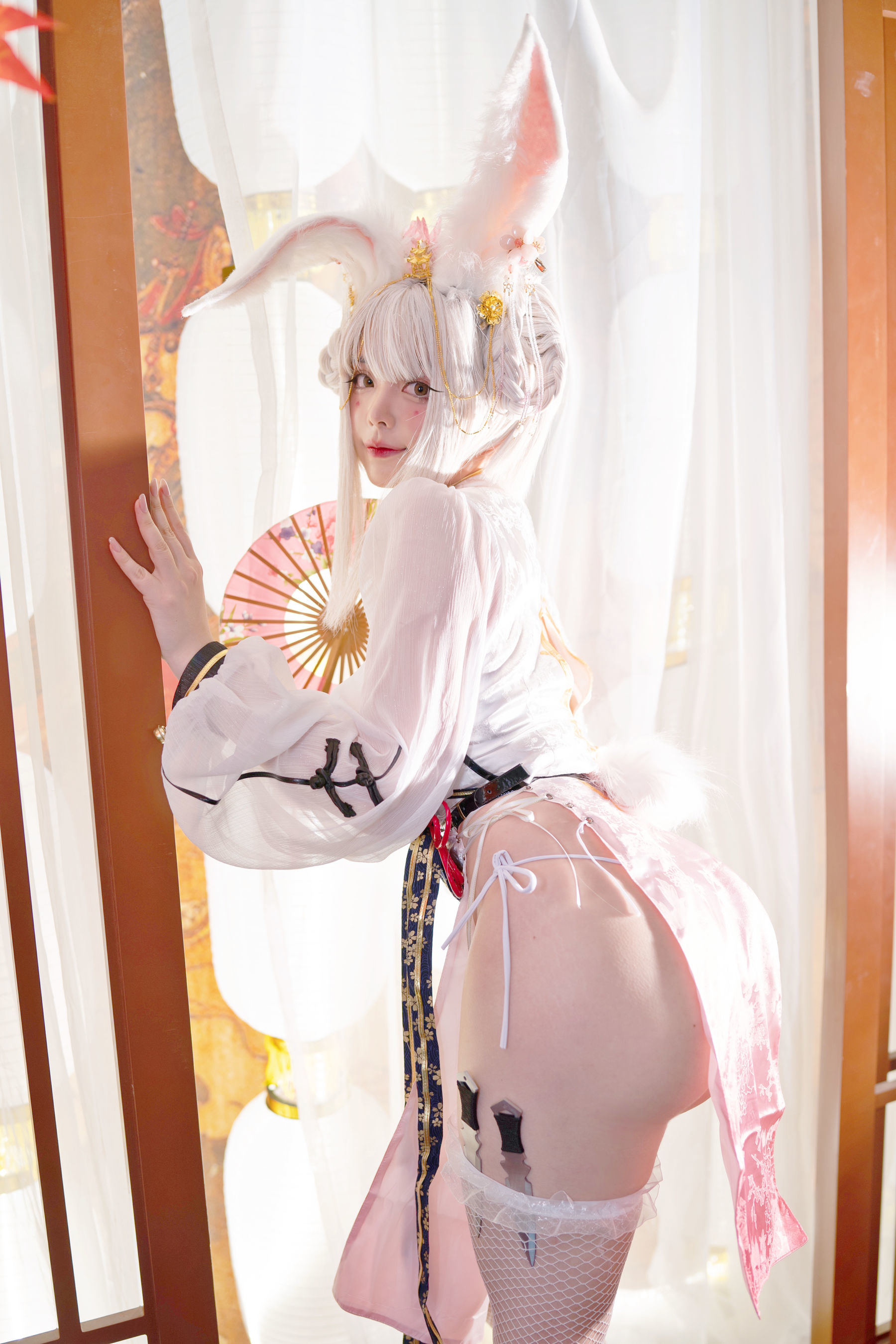 Cosplay] Ninja A Zai Zai - Thịt thịt Đại Bạch Thỏ