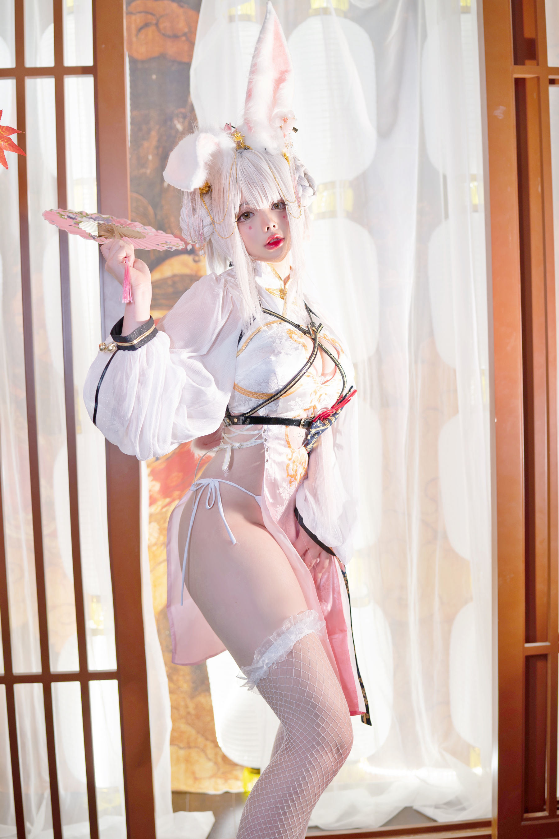 Cosplay] Ninja A Zai Zai - Thịt thịt Đại Bạch Thỏ