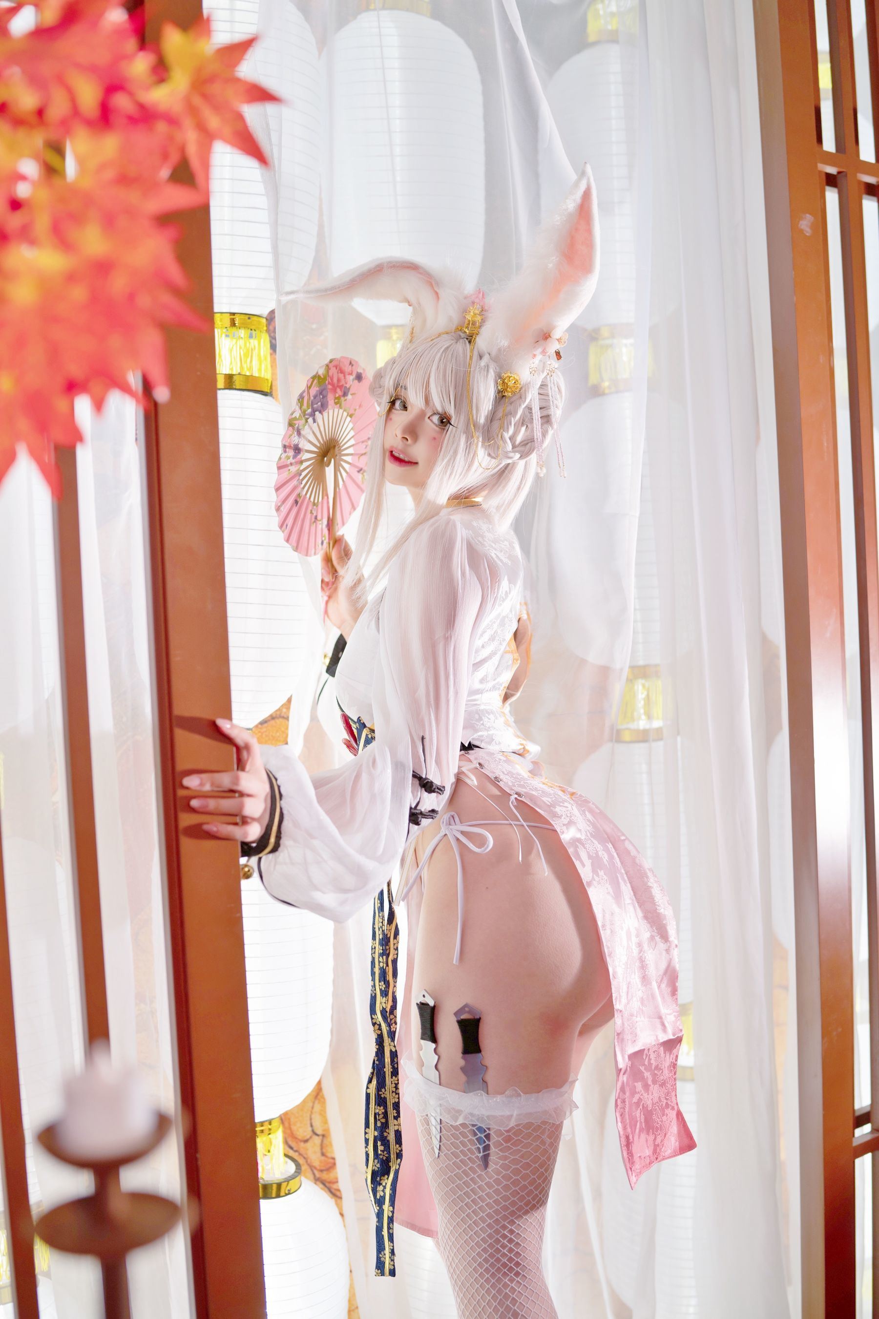 Cosplay] Ninja A Zai Zai - Thịt thịt Đại Bạch Thỏ