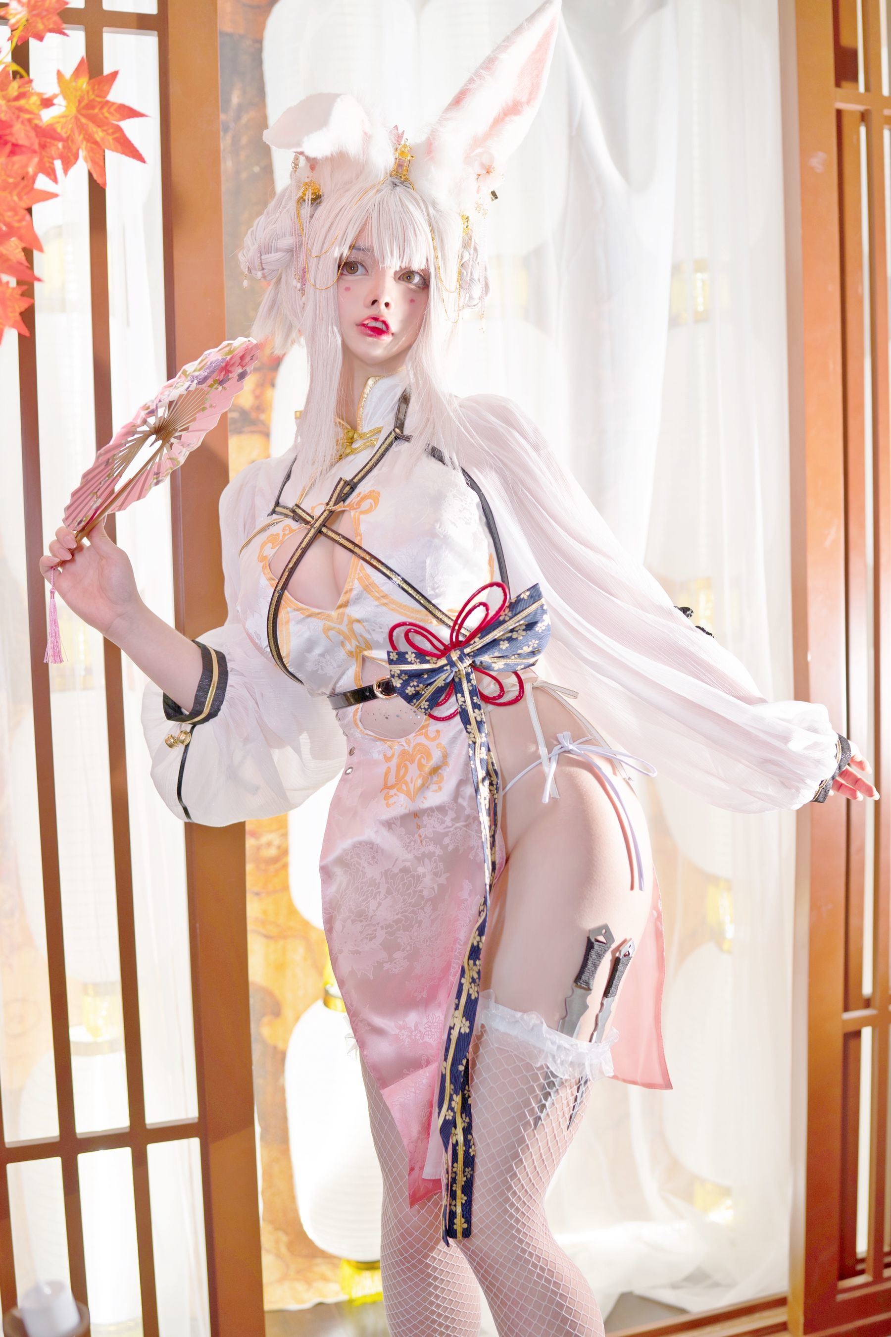 Cosplay] Ninja A Zai Zai - Thịt thịt Đại Bạch Thỏ
