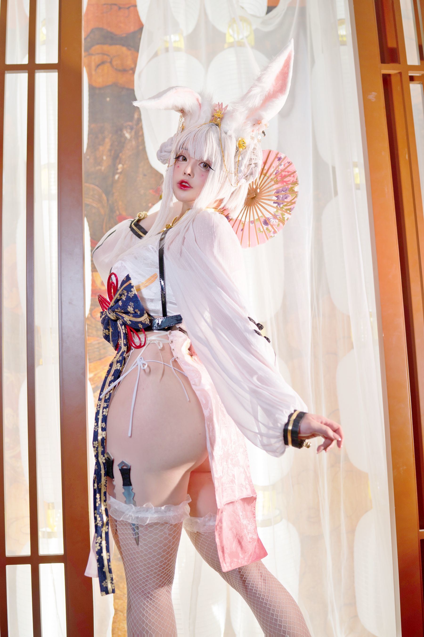 Cosplay] Ninja A Zai Zai - Thịt thịt Đại Bạch Thỏ