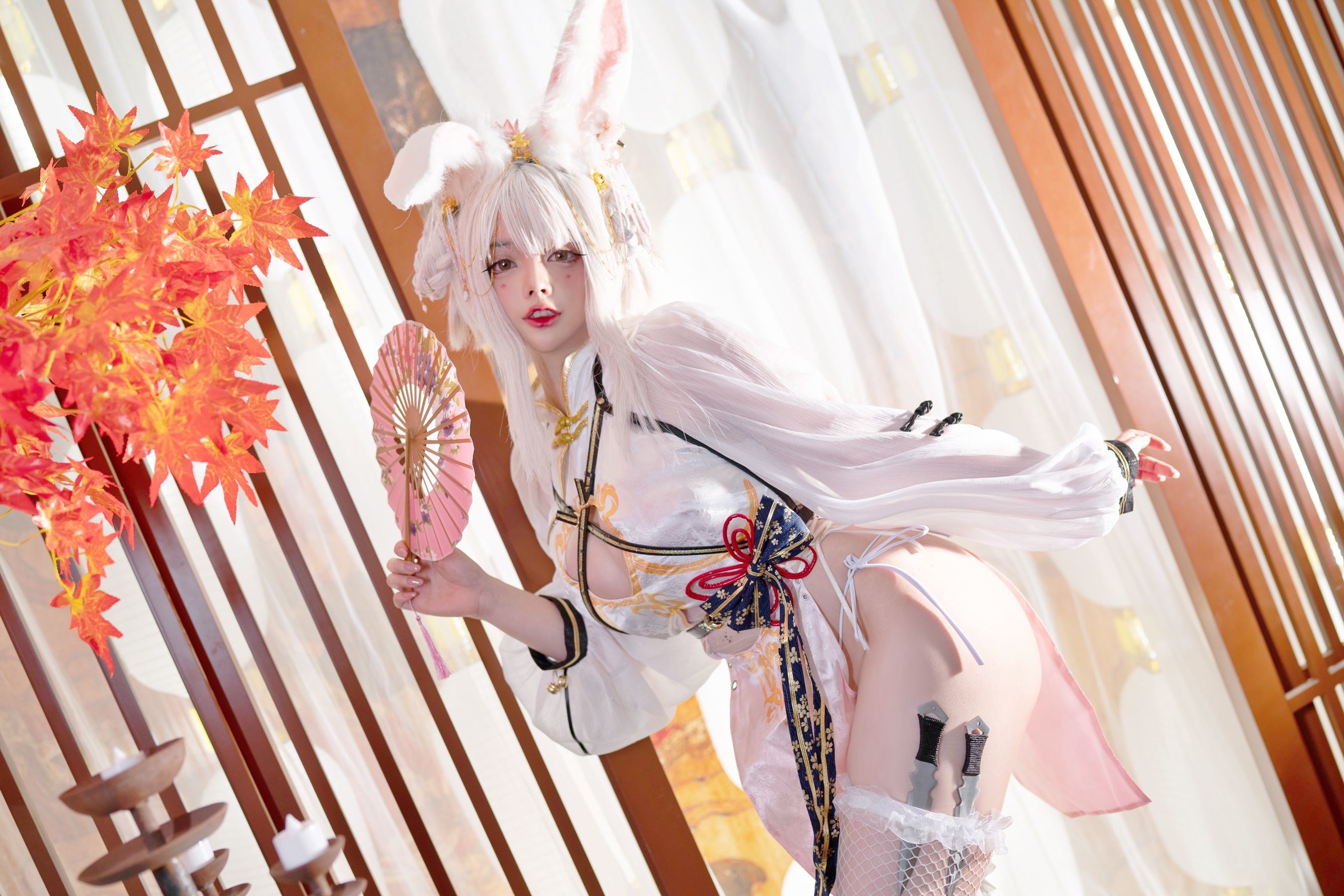 Cosplay] Ninja A Zai Zai - Thịt thịt Đại Bạch Thỏ