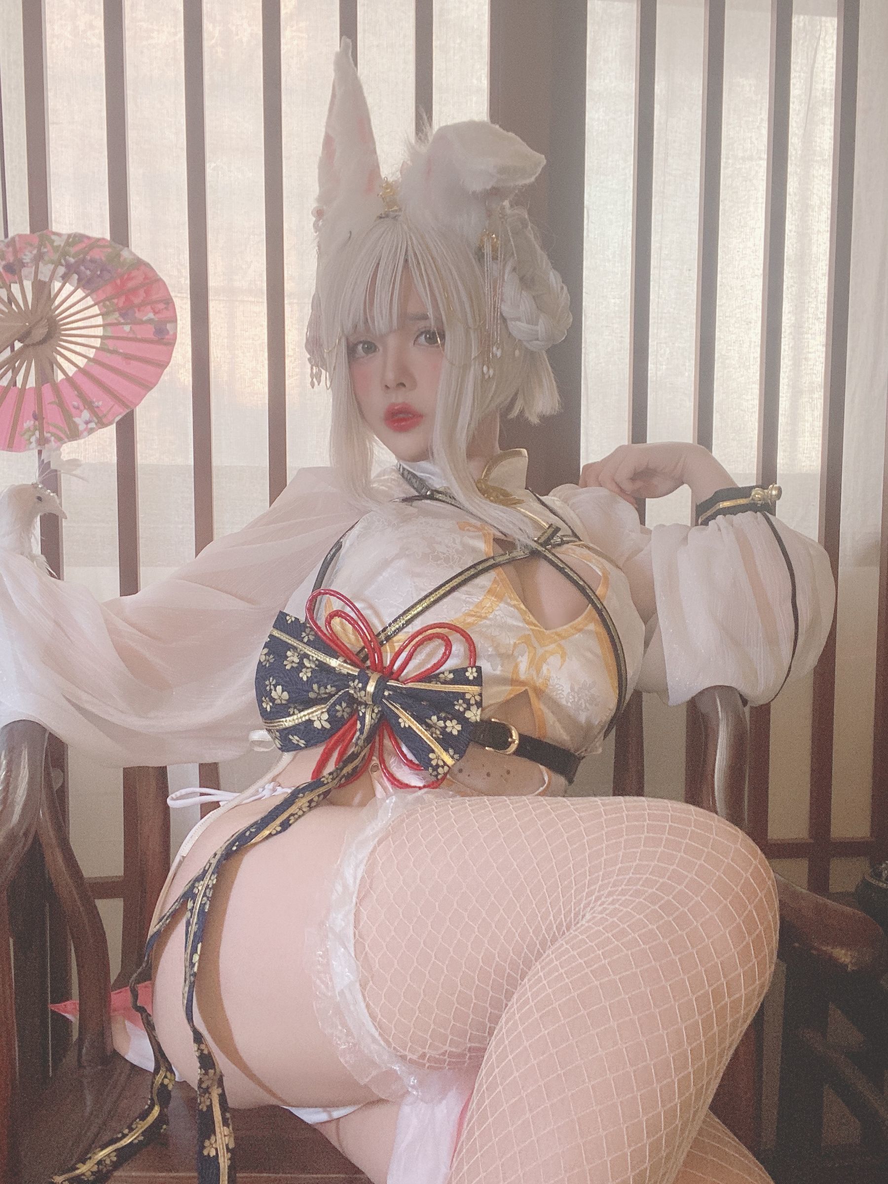 Cosplay] Ninja A Zai Zai - Thịt thịt Đại Bạch Thỏ