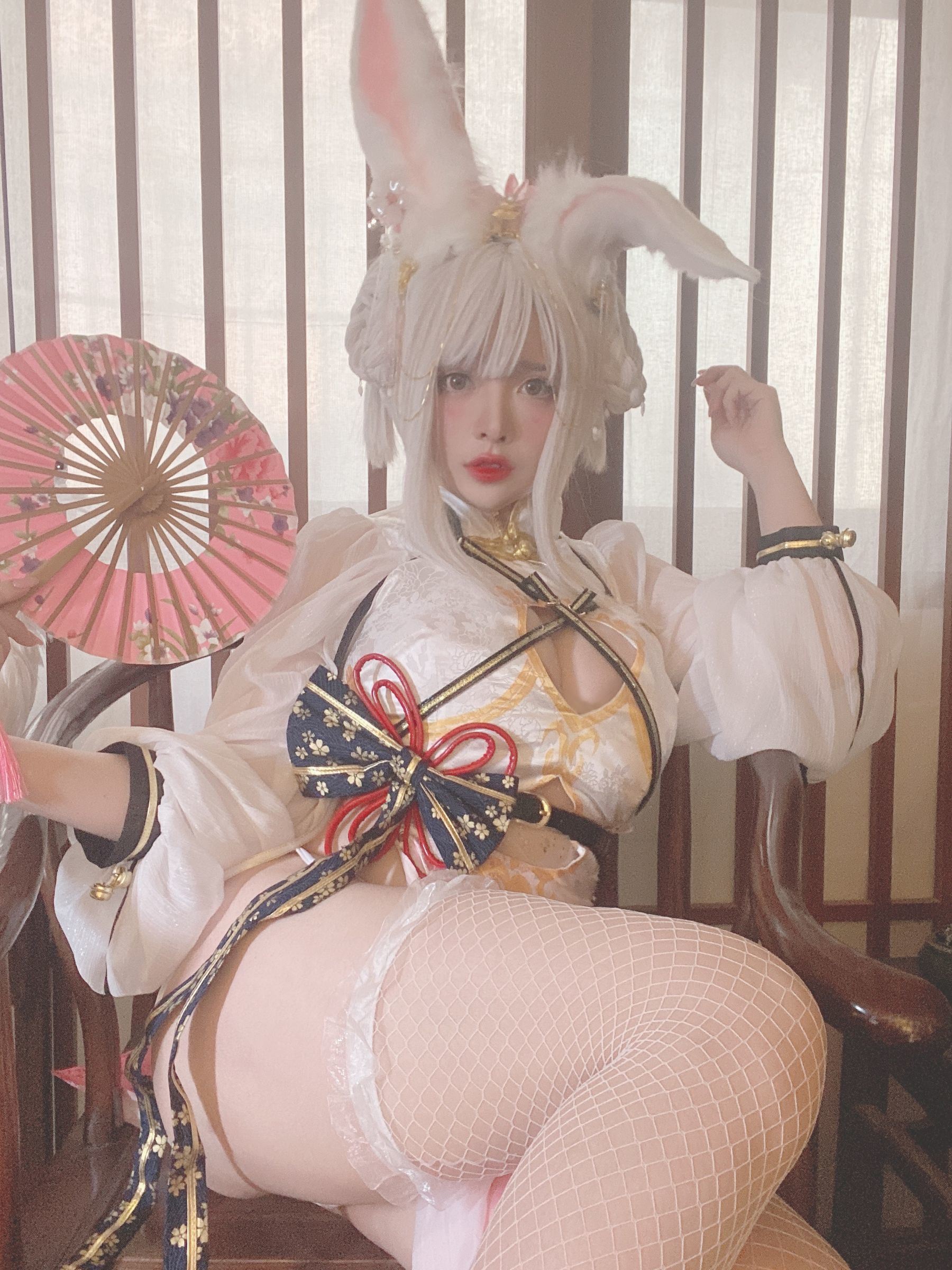 Cosplay] Ninja A Zai Zai - Thịt thịt Đại Bạch Thỏ