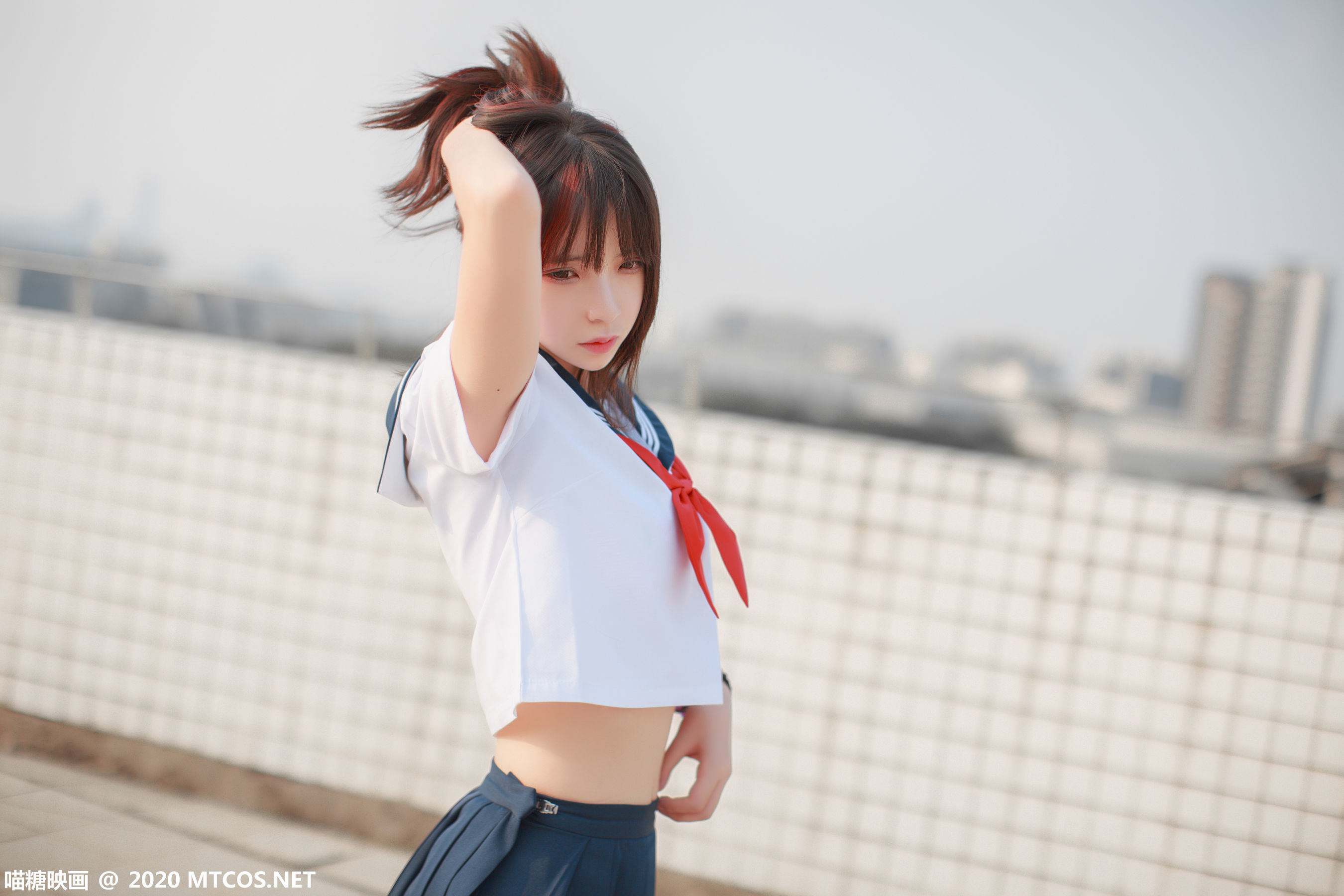 Meow Sugar Film] VOL.340: The Desk Mate's Sailor Uniform