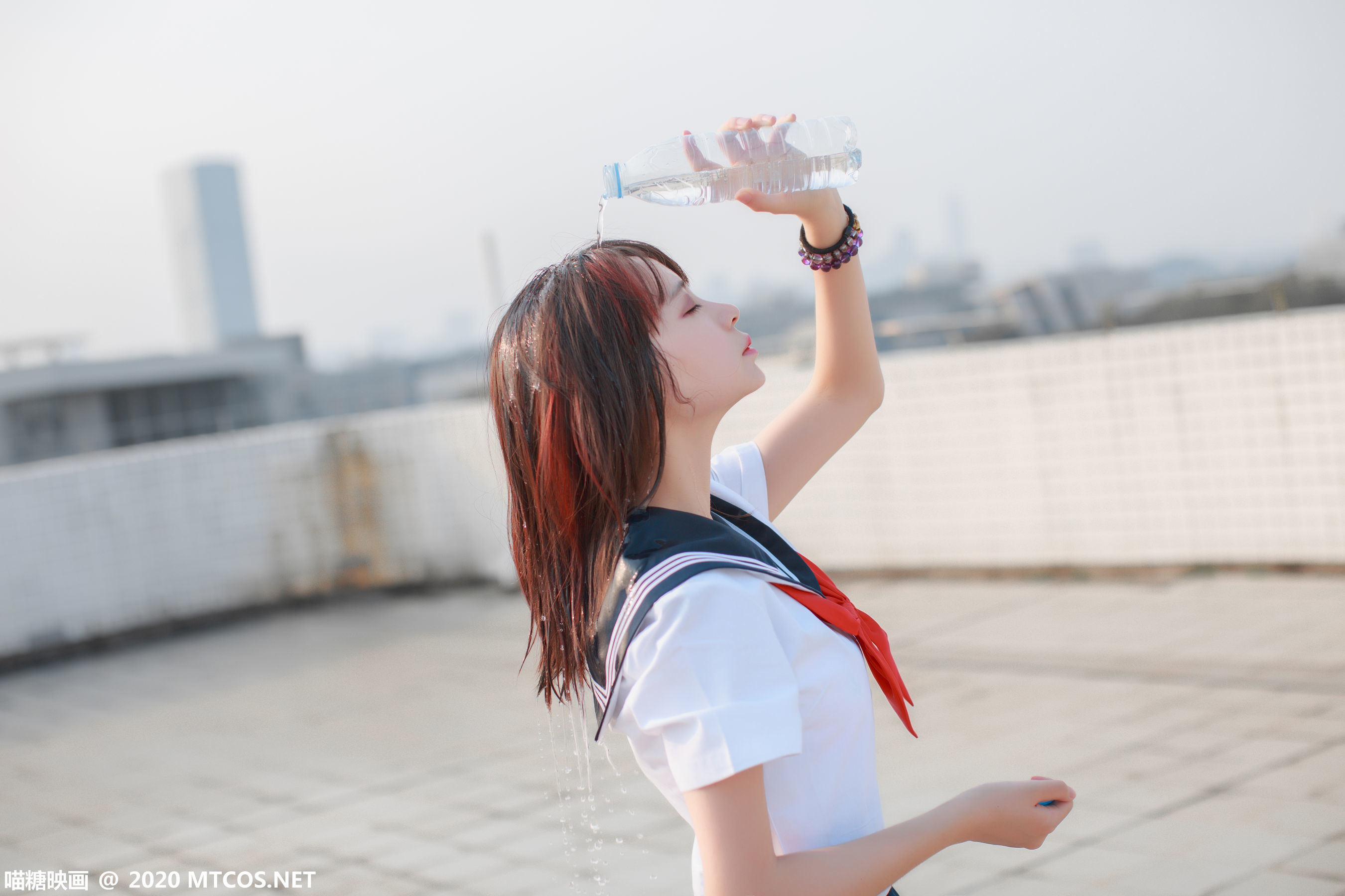 Meow Sugar Film] VOL.340: The Desk Mate's Sailor Uniform