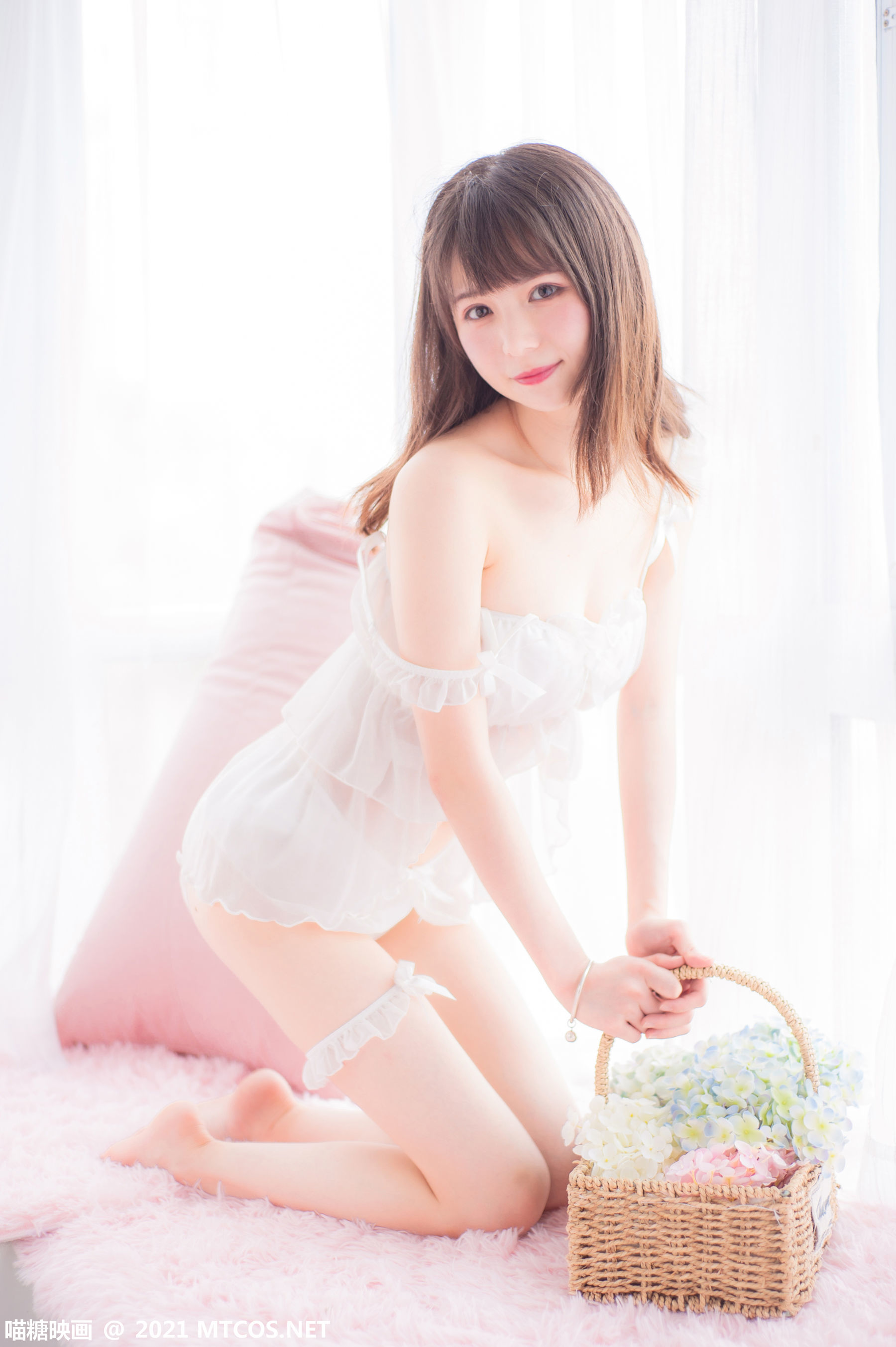 먀오탕 영화] VOL.351 버블 핑크 치마