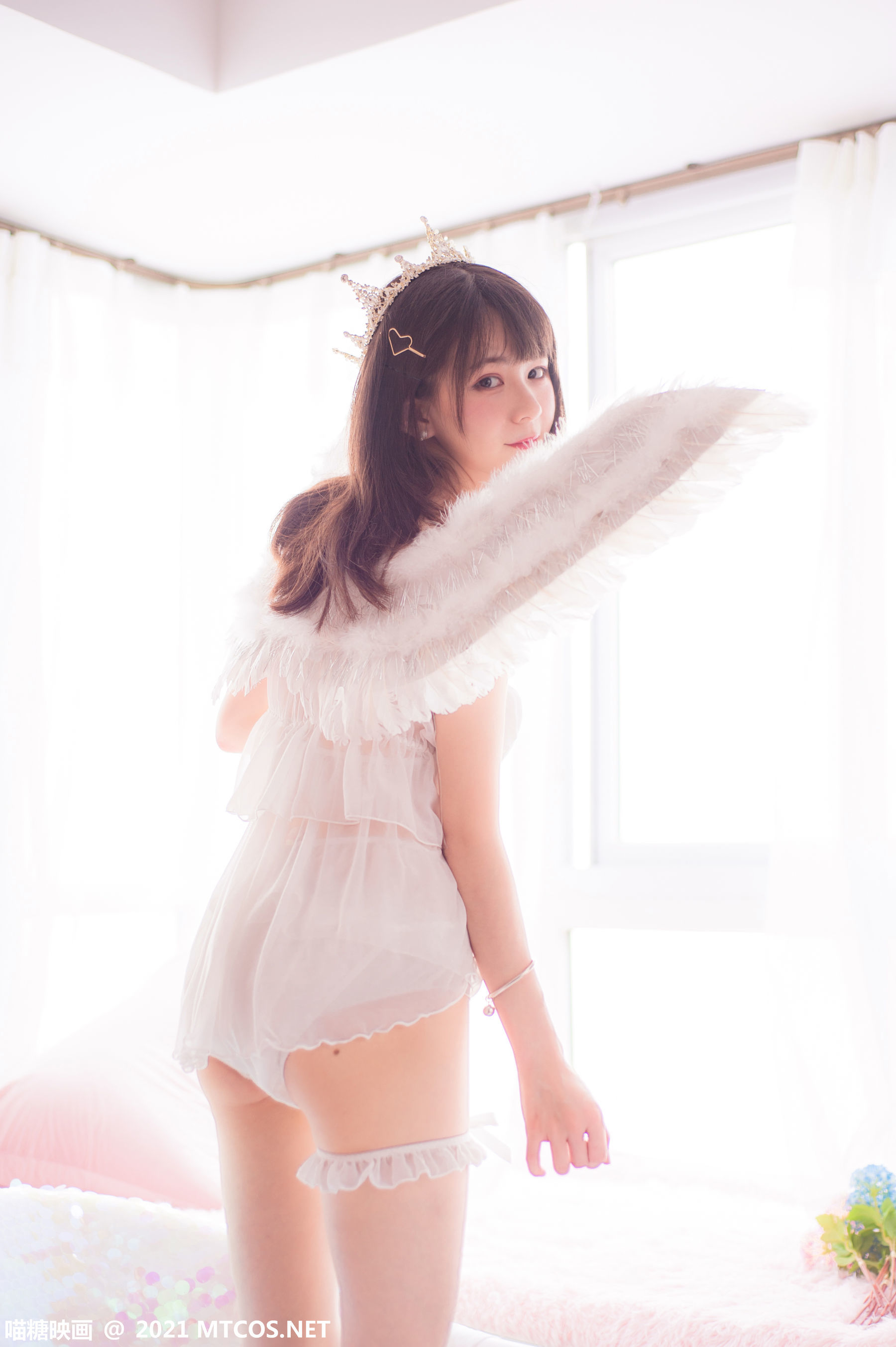 먀오탕 영화] VOL.351 버블 핑크 치마