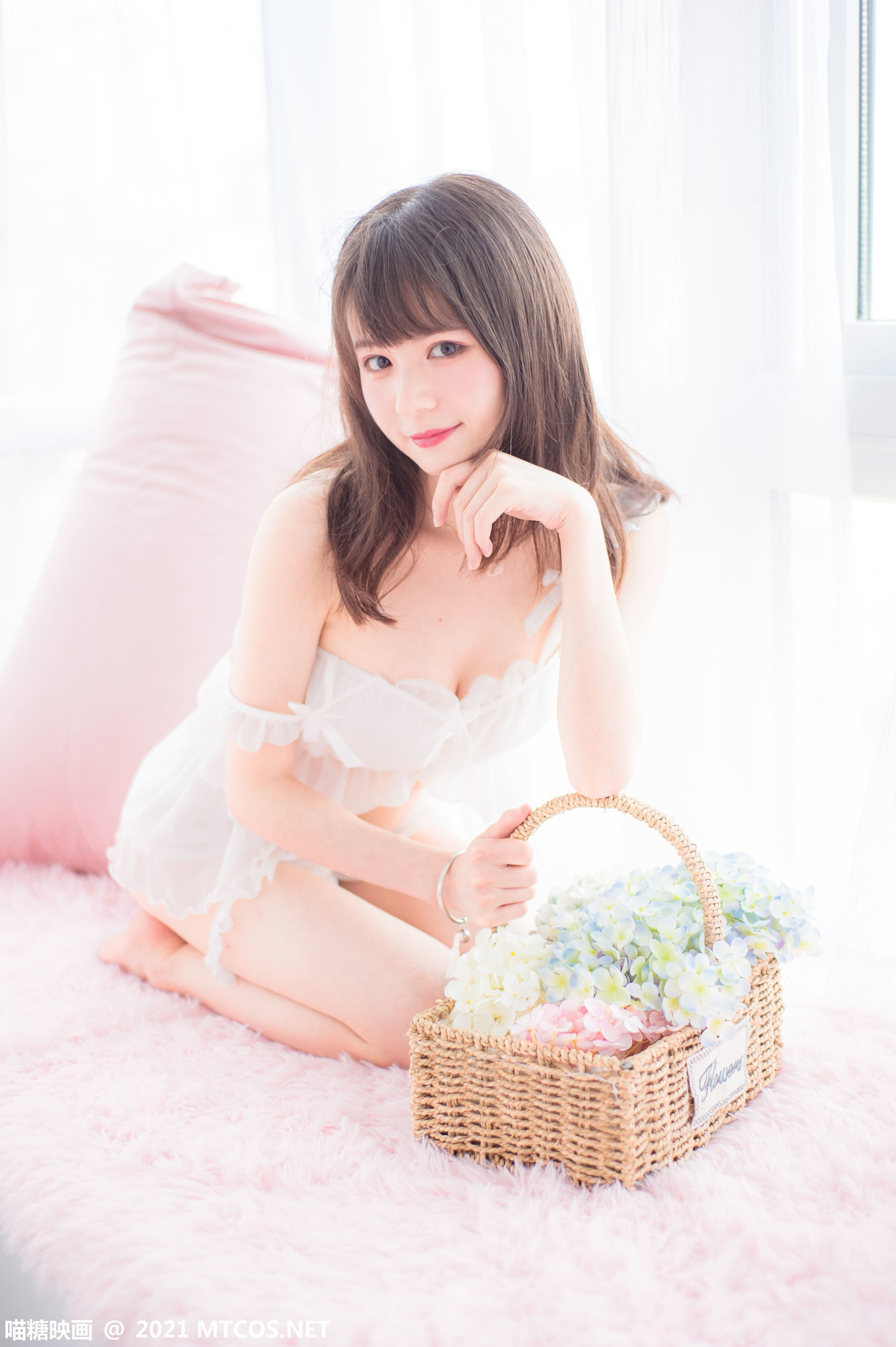 Miêu Đường Điện Ảnh] VOL.351 Váy Bọt Bọt Hồng