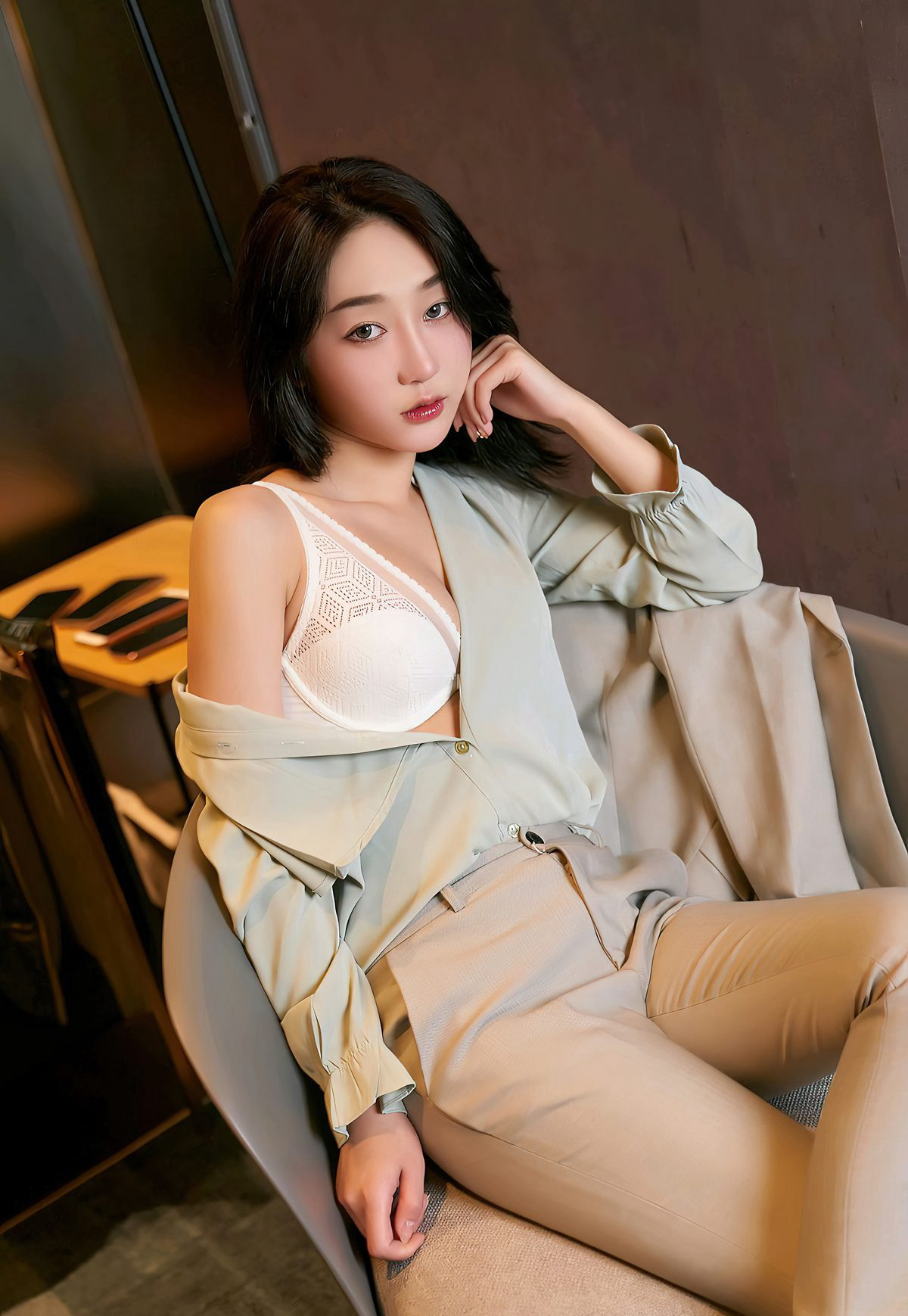 กันยายน เซ็กซี่ สาวออฟฟิศ 2021 ระดับพรีเมี่ยม ซุปเปอร์บาง ถุงน่องเนื้อ สวยขา ชุดยูนิฟอร์มชวนหลงไหล
