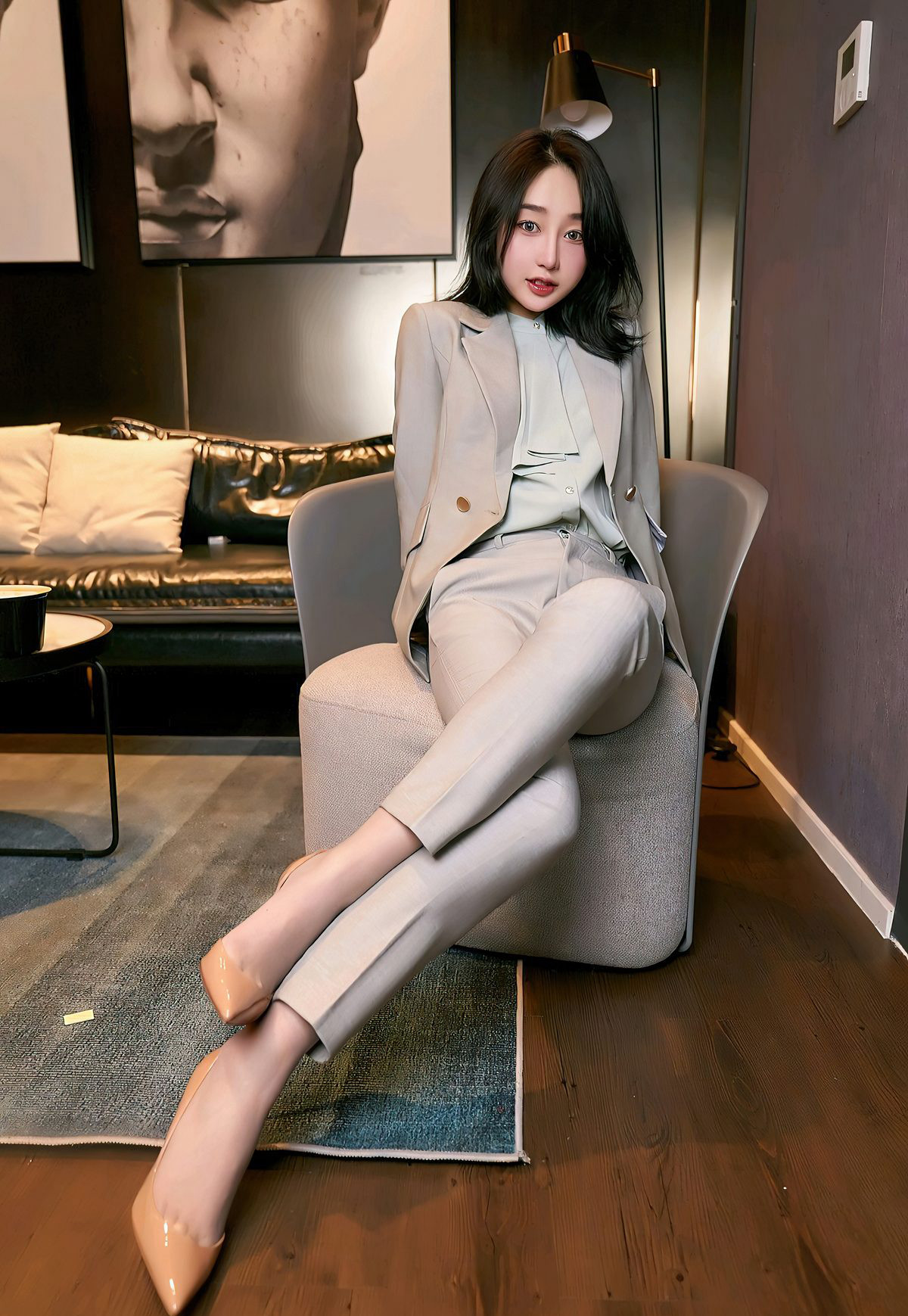 กันยายน เซ็กซี่ สาวออฟฟิศ 2021 ระดับพรีเมี่ยม ซุปเปอร์บาง ถุงน่องเนื้อ สวยขา ชุดยูนิฟอร์มชวนหลงไหล