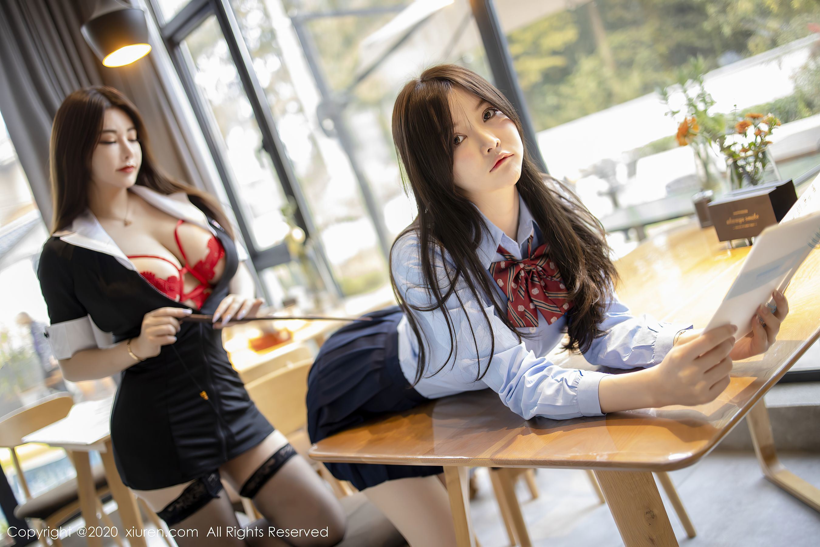 [秀人XIUREN] No.2942 糯美子MINIbabe& 软软子